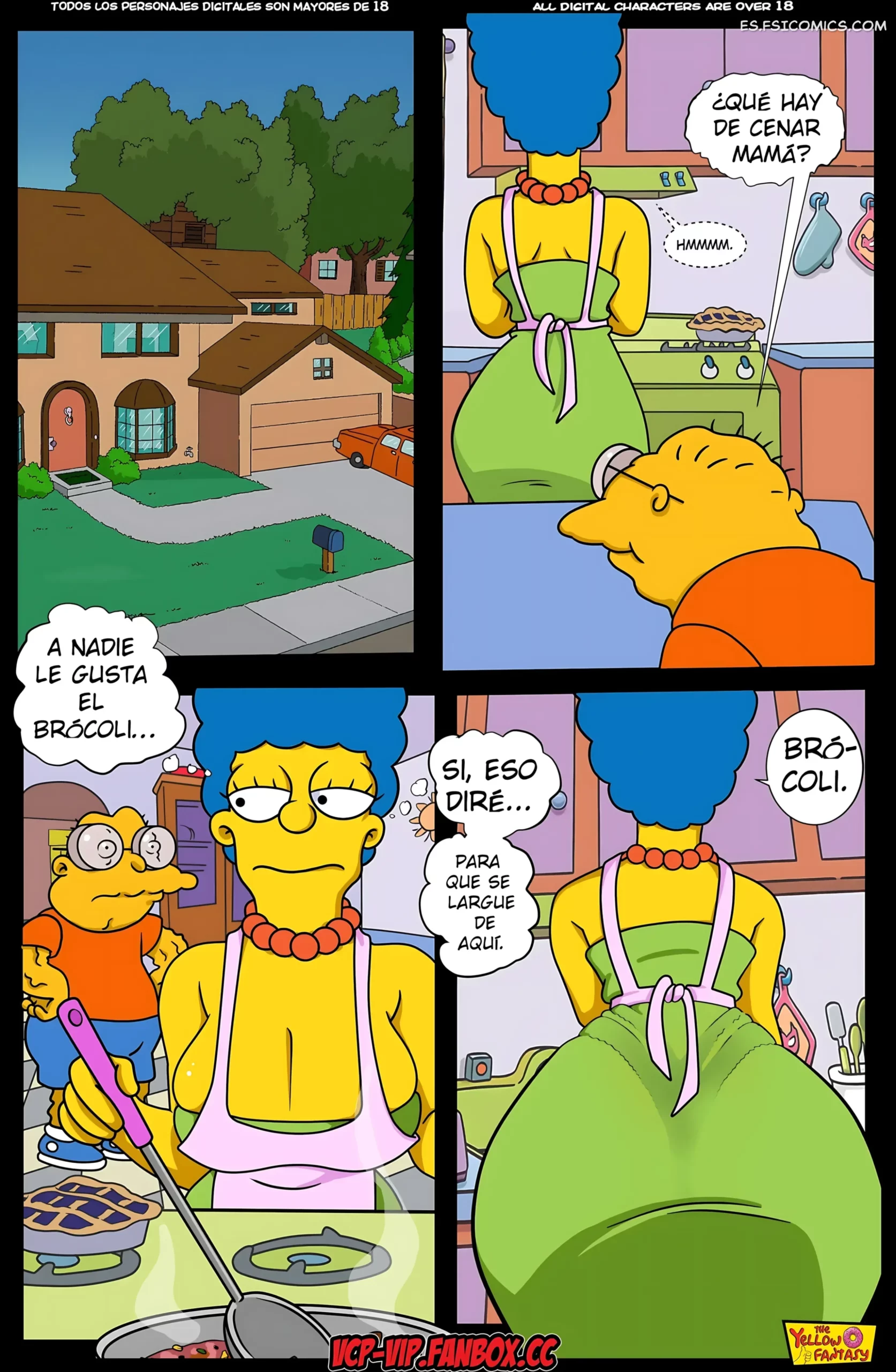 Hans Moleman Show Capítulo 18 - The Yellow Fantasy - 2 - FSI Comics hans moleman show capitulo 18 the yellow fantasy 002