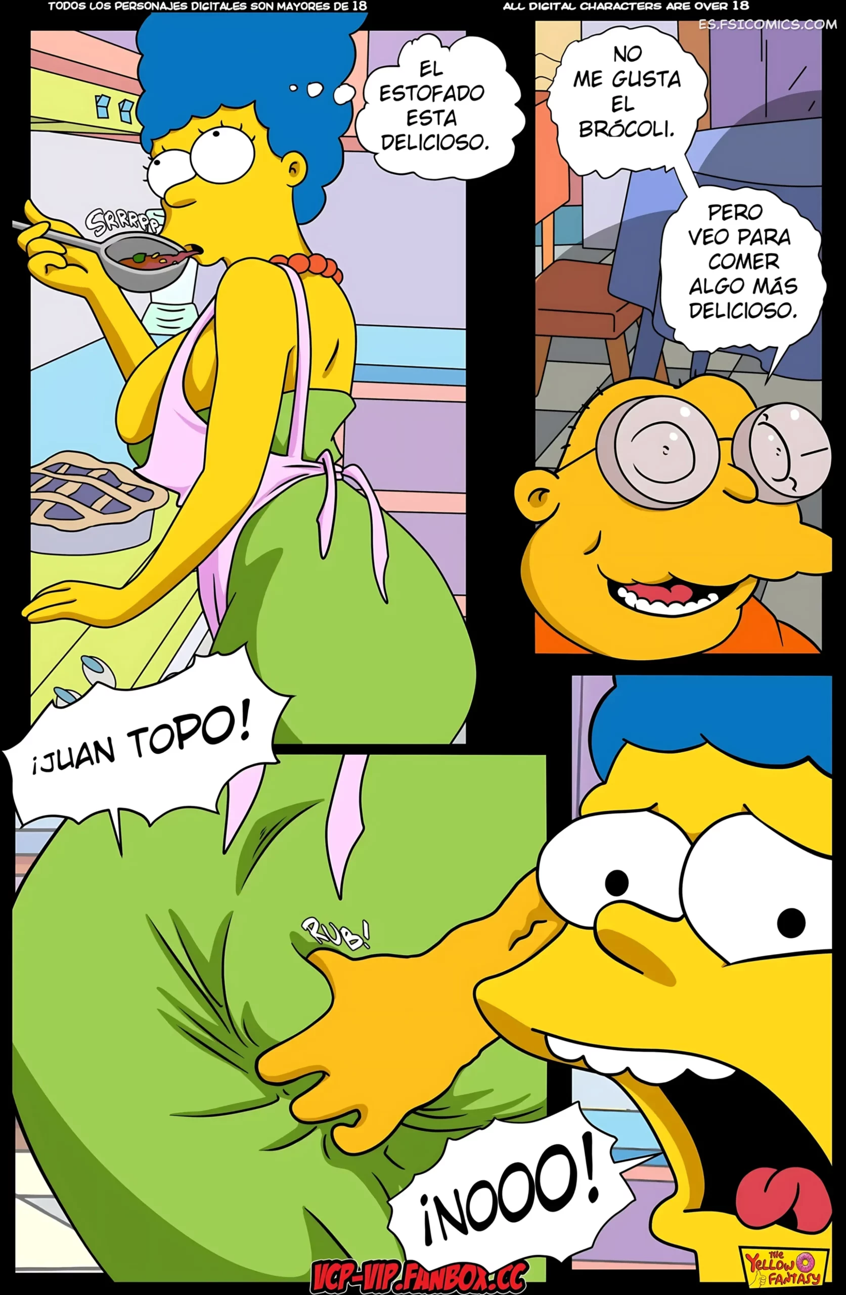 Hans Moleman Show Capítulo 18 - The Yellow Fantasy - 3 - FSI Comics hans moleman show capitulo 18 the yellow fantasy 003