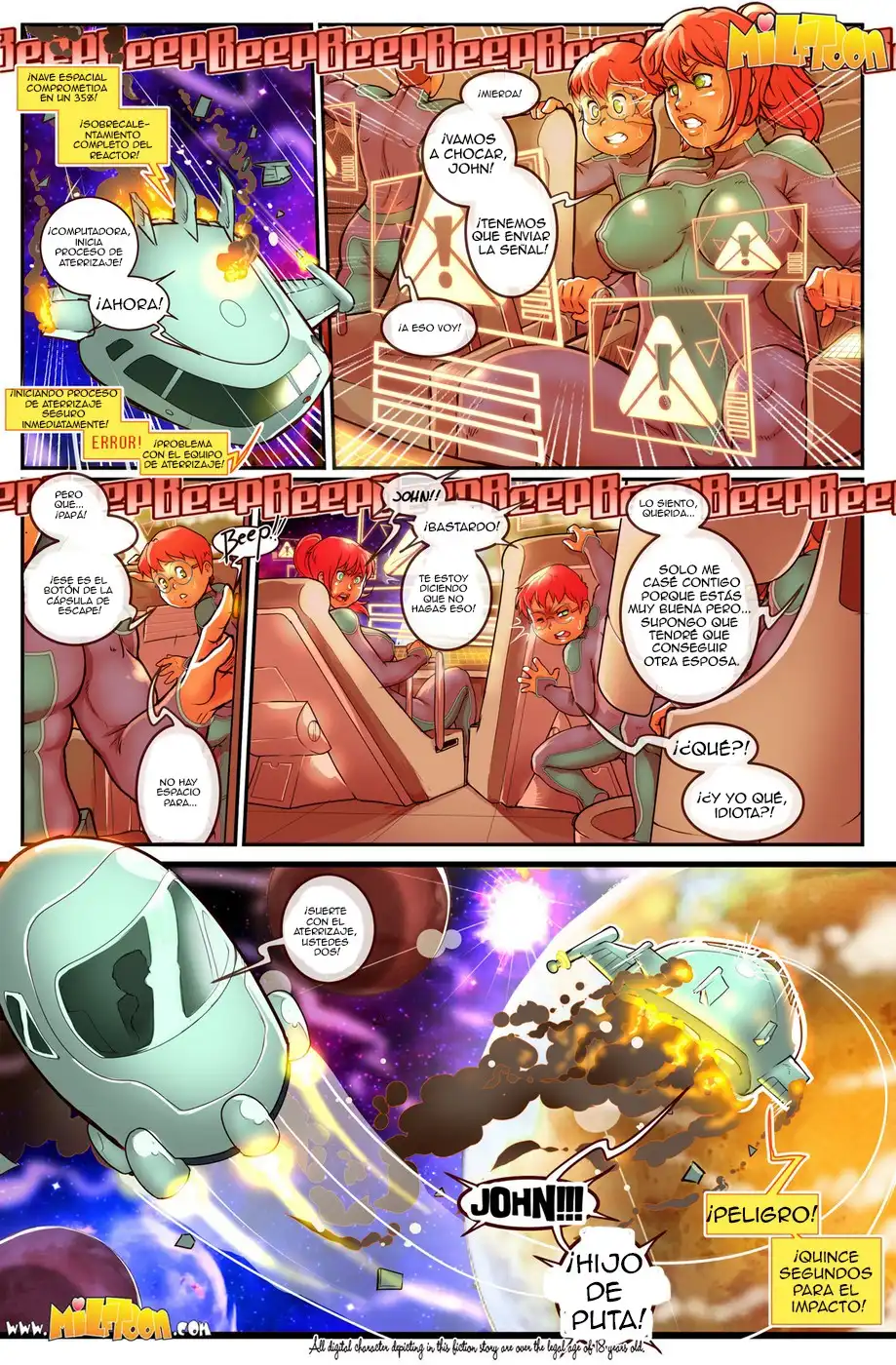 Hera Milftoon and the Space Clones - Milftoon - 2 - FSI Comics hera milftoon and the space clones milftoon 002