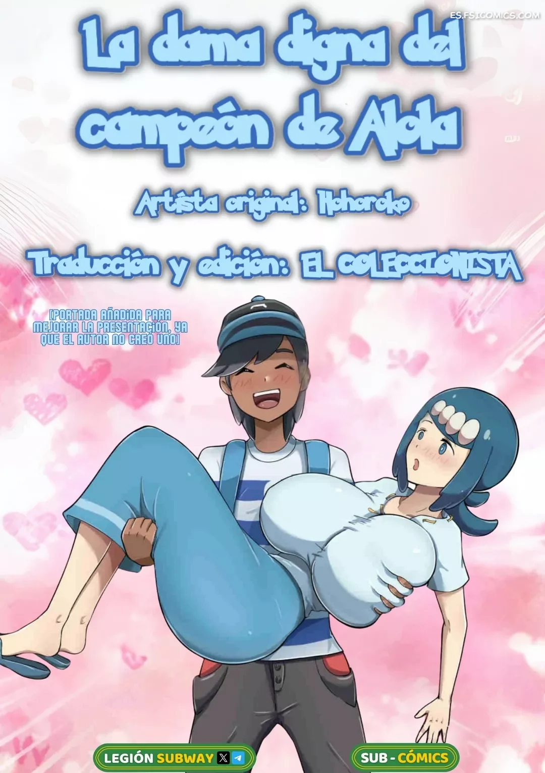 la dama digna del campeon de alola pokemon hohoroko 001