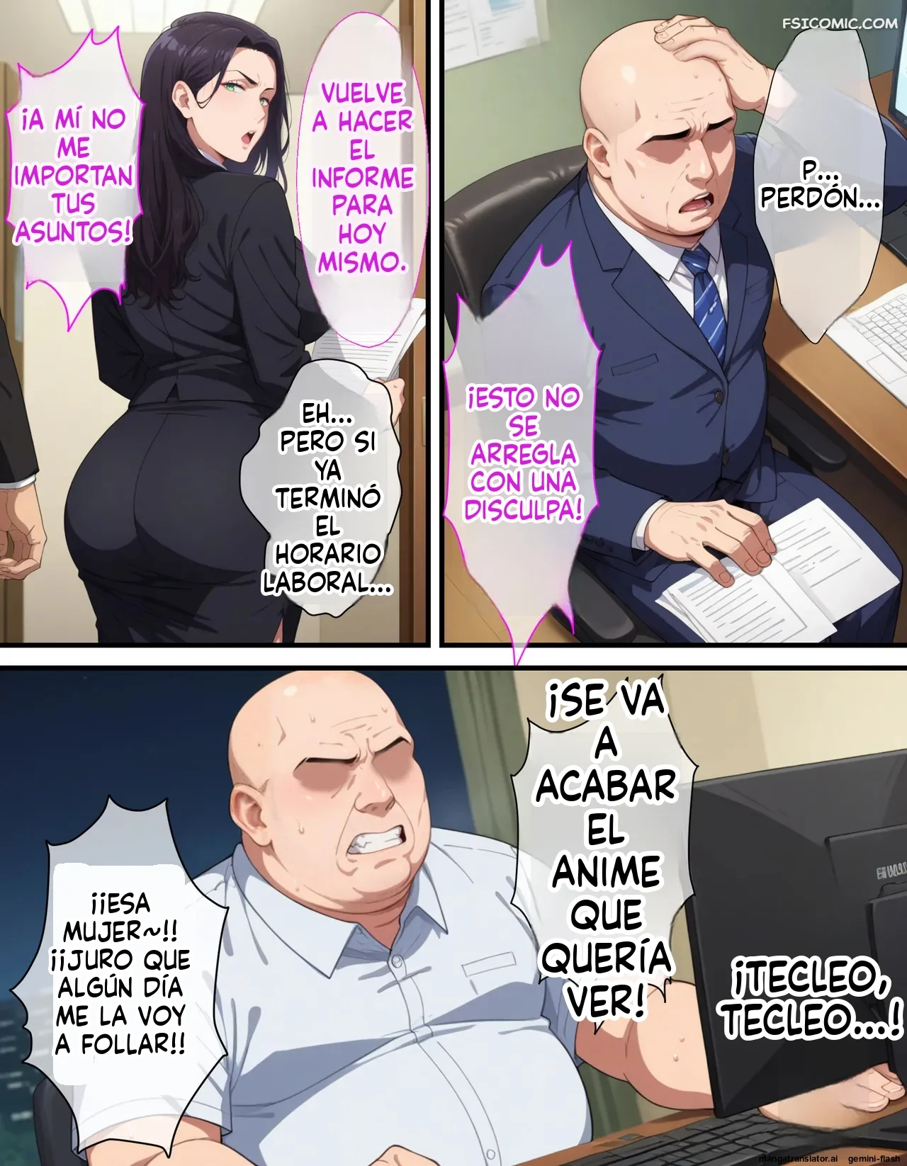 La Mujer Dominada Por Un Anciano Hipnotista – MTL - 2 - FSI Comics la mujer dominada por un anciano hipnotista mtl 003