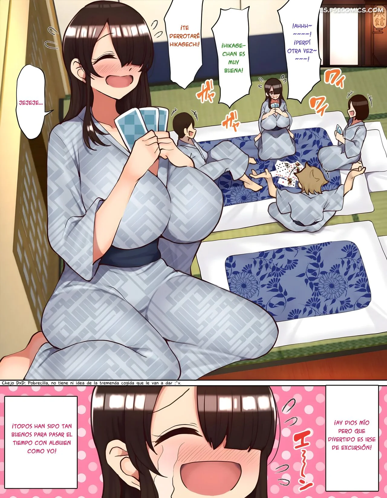La Sombría Terminó En Un Grupo Cariñoso Durante El Viaje Escolar – Motsuaki - 4 - FSI Comics la sombria termino en un grupo carinoso durante el viaje escolar motsuaki 004