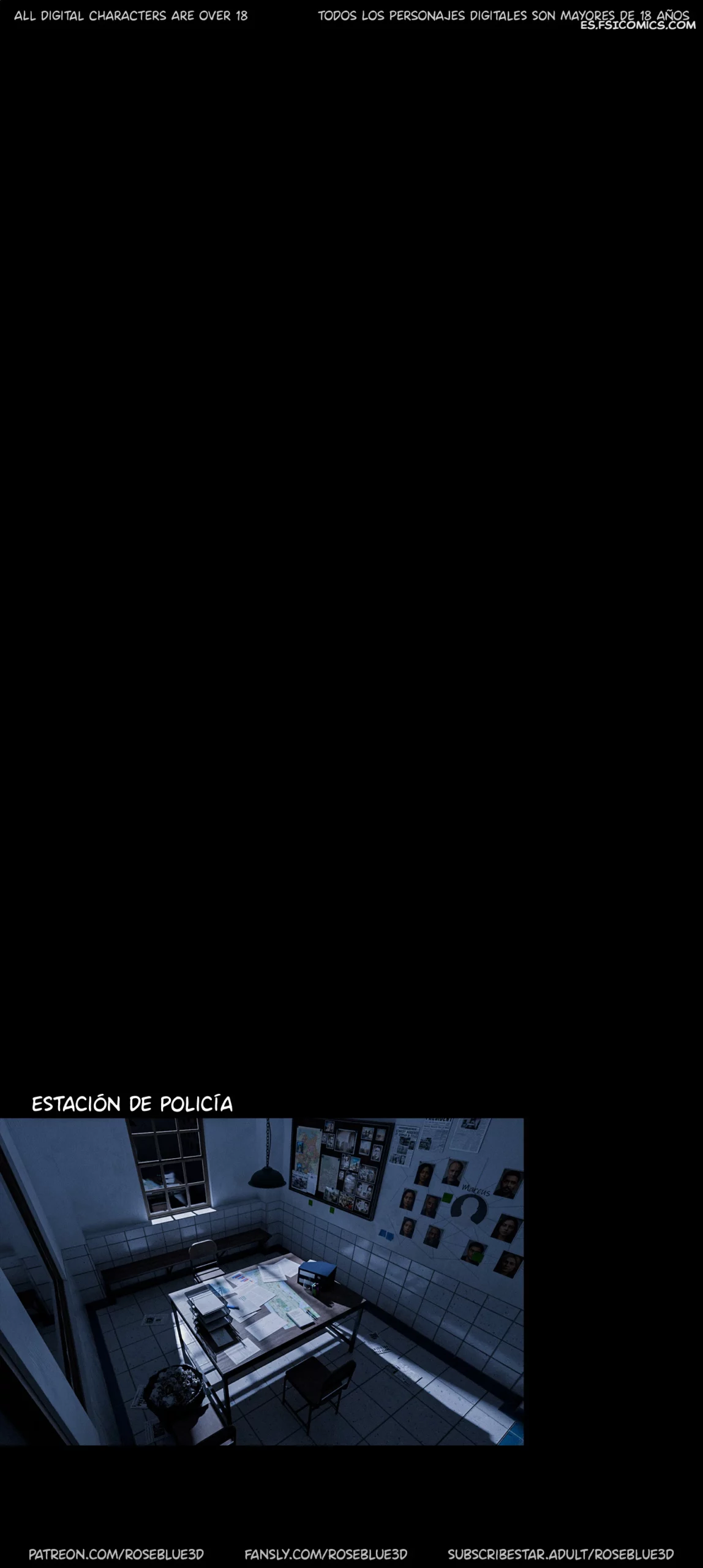 La Viuda De Mi Vecina Capítulo 52 – Rose Blue 3D - 1 - FSI Comics la viuda de mi vecina capitulo 51 rose blue 3d 001