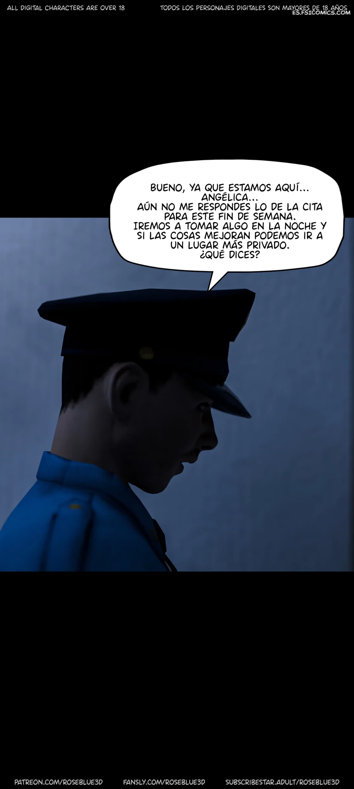 La Viuda De Mi Vecina Capítulo 52 – Rose Blue 3D - 5 - FSI Comics la viuda de mi vecina capitulo 51 rose blue 3d 005