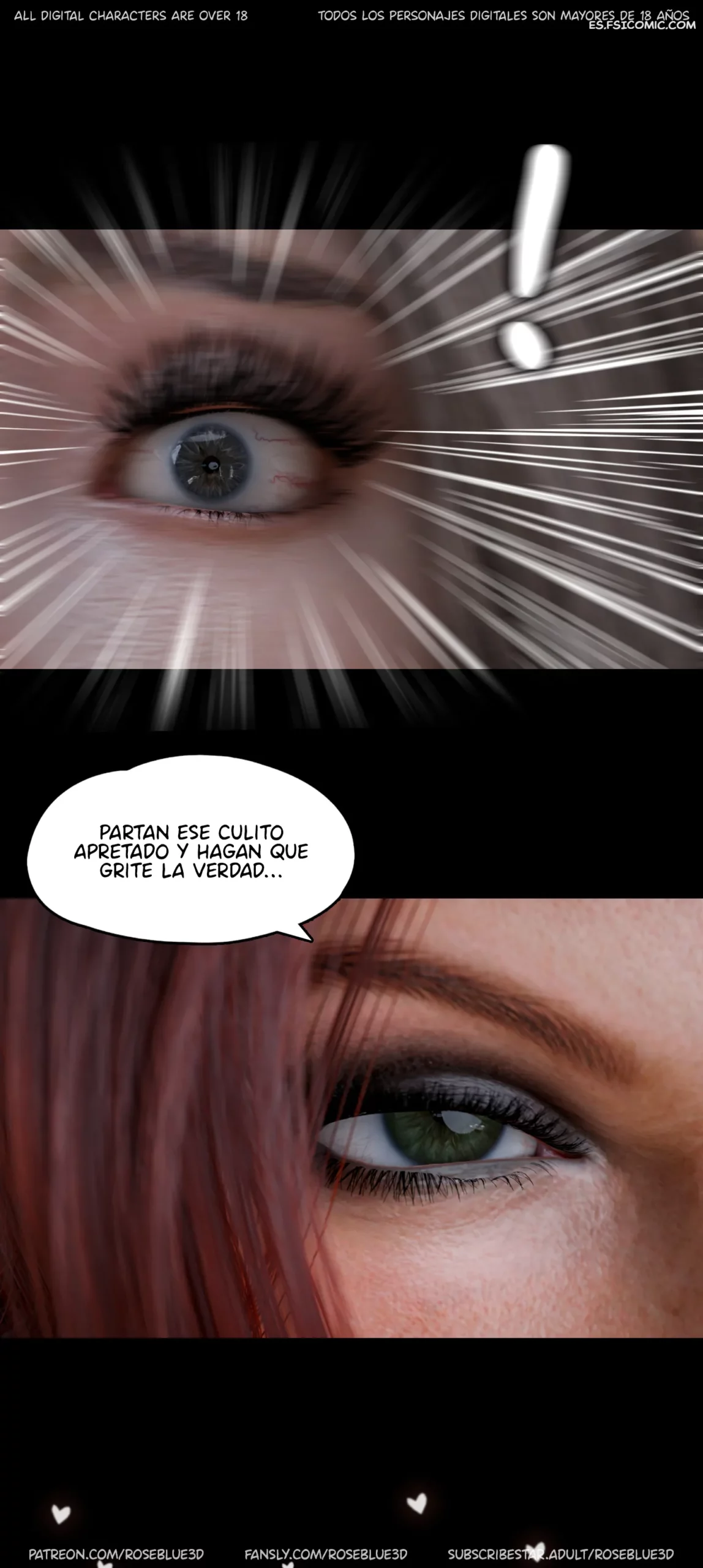 La Viuda De Mi Vecina Capítulo 51 – Rose Blue 3D - 88 - FSI Comics la viuda de mi vecina capitulo 51 rose blue 3d 088