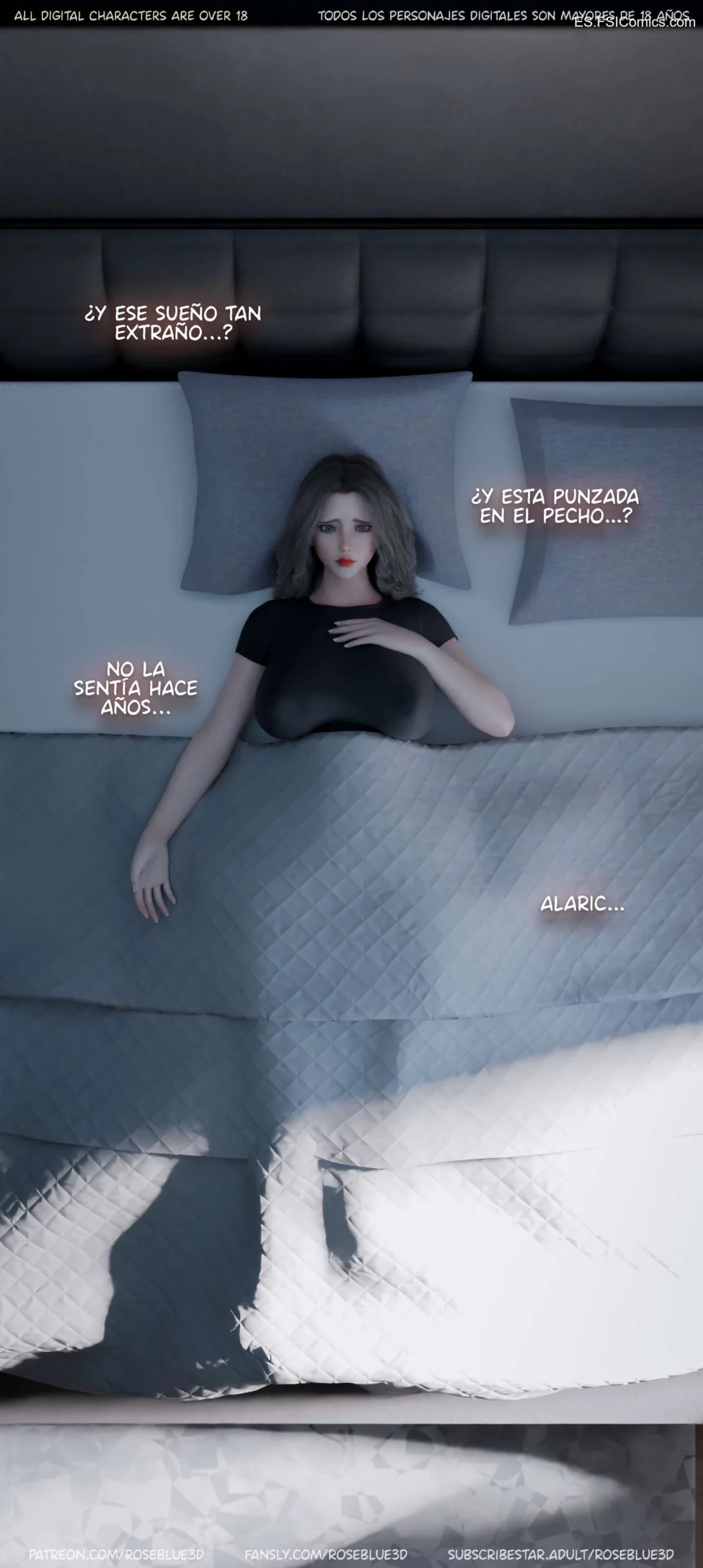 La Viuda De Mi Vecina Capítulo 51 – Rose Blue 3D - 136 - FSI Comics la viuda de mi vecina capitulo 51 rose blue 3d 136