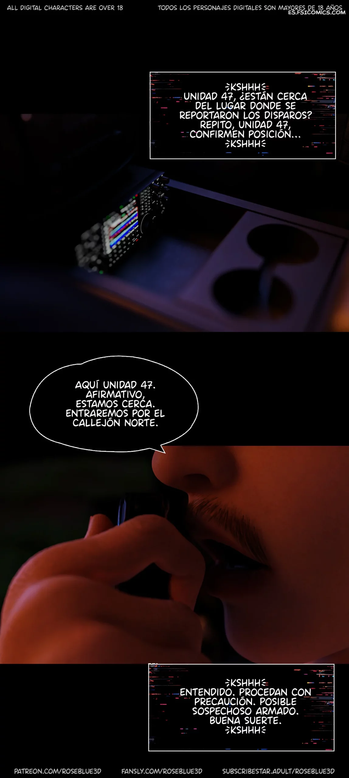 La Viuda De Mi Vecina Capítulo 52 – Rose Blue 3D - 14 - FSI Comics la viuda de mi vecina capitulo 52 rose blue 3d 014
