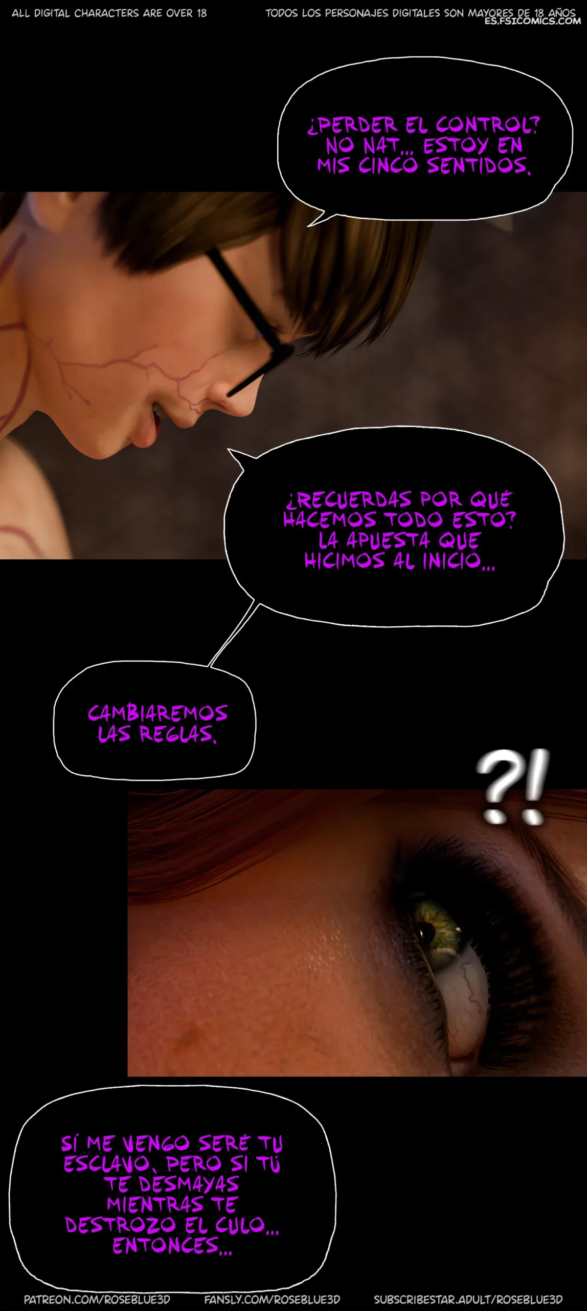 La Viuda De Mi Vecina Capítulo 52 – Rose Blue 3D - 44 - FSI Comics la viuda de mi vecina capitulo 52 rose blue 3d 044