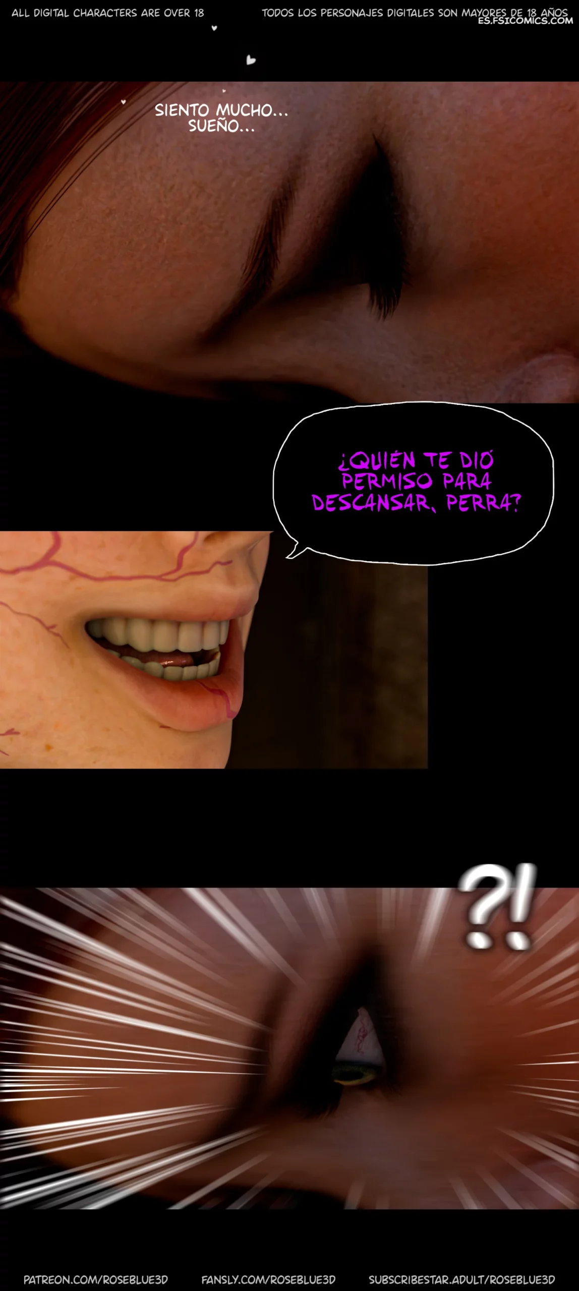 La Viuda De Mi Vecina Capítulo 52 – Rose Blue 3D - 70 - FSI Comics la viuda de mi vecina capitulo 52 rose blue 3d 070