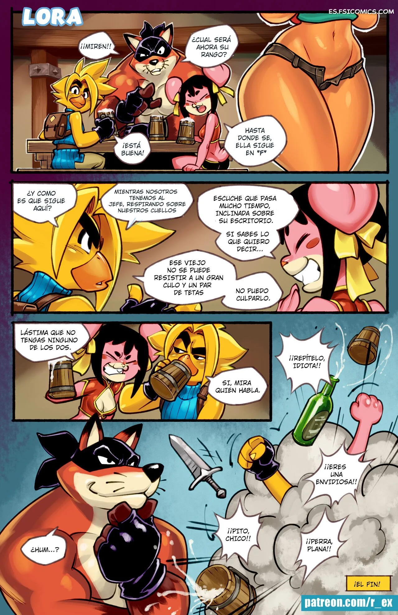 Lora: El Mejor Jefe Del Mundo – R_ex - 16 - FSI Comics lora el mejor jefe del mundo r_ex 016