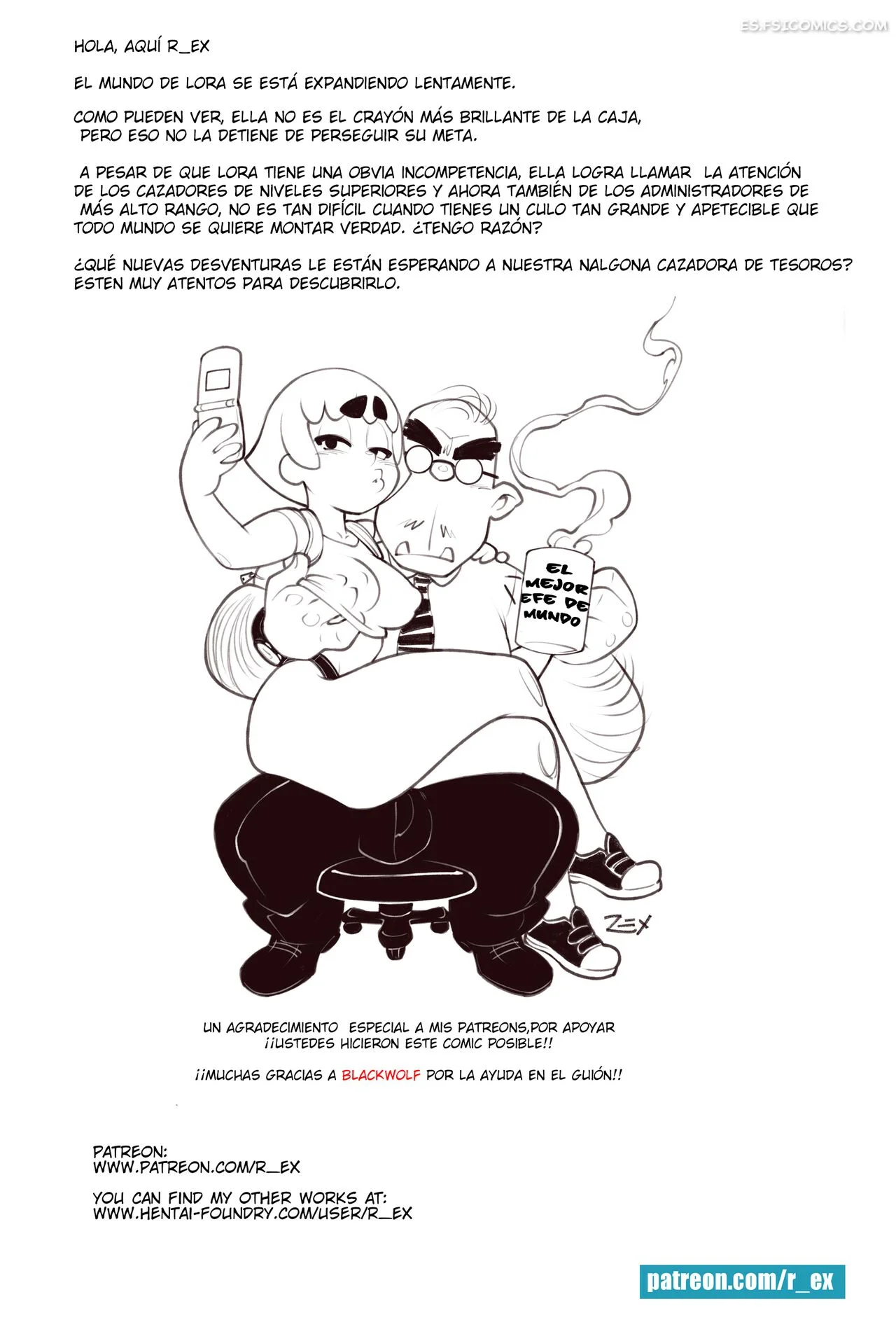 Lora: El Mejor Jefe Del Mundo – R_ex - 29 - FSI Comics lora el mejor jefe del mundo r_ex 029