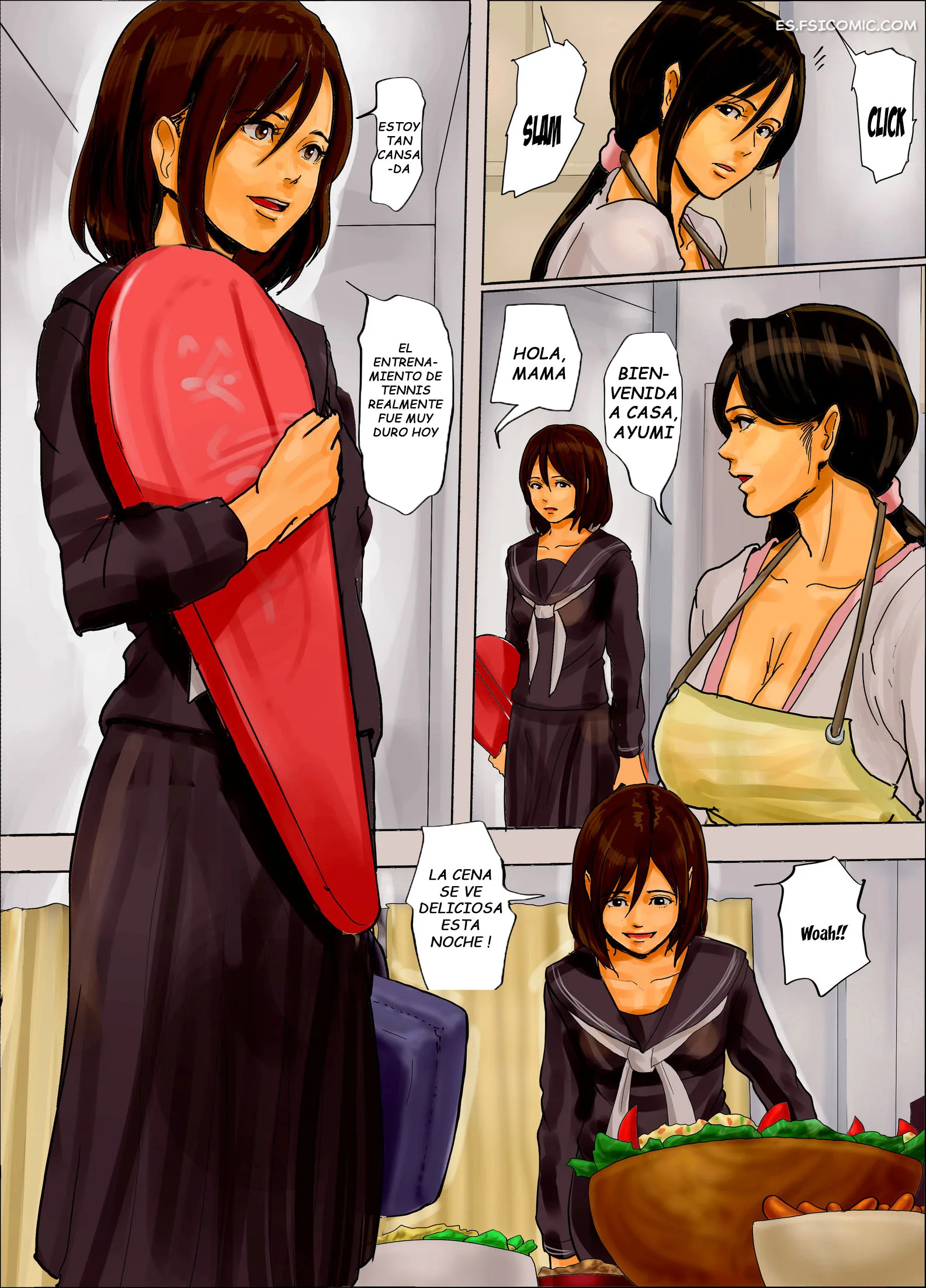 Madre E Hijas En Una Jaula Capítulo 1 – Yojouhan Shobou - 3 - FSI Comics madre e hijas en una jaula capitulo 1 yojouhan shobou 003