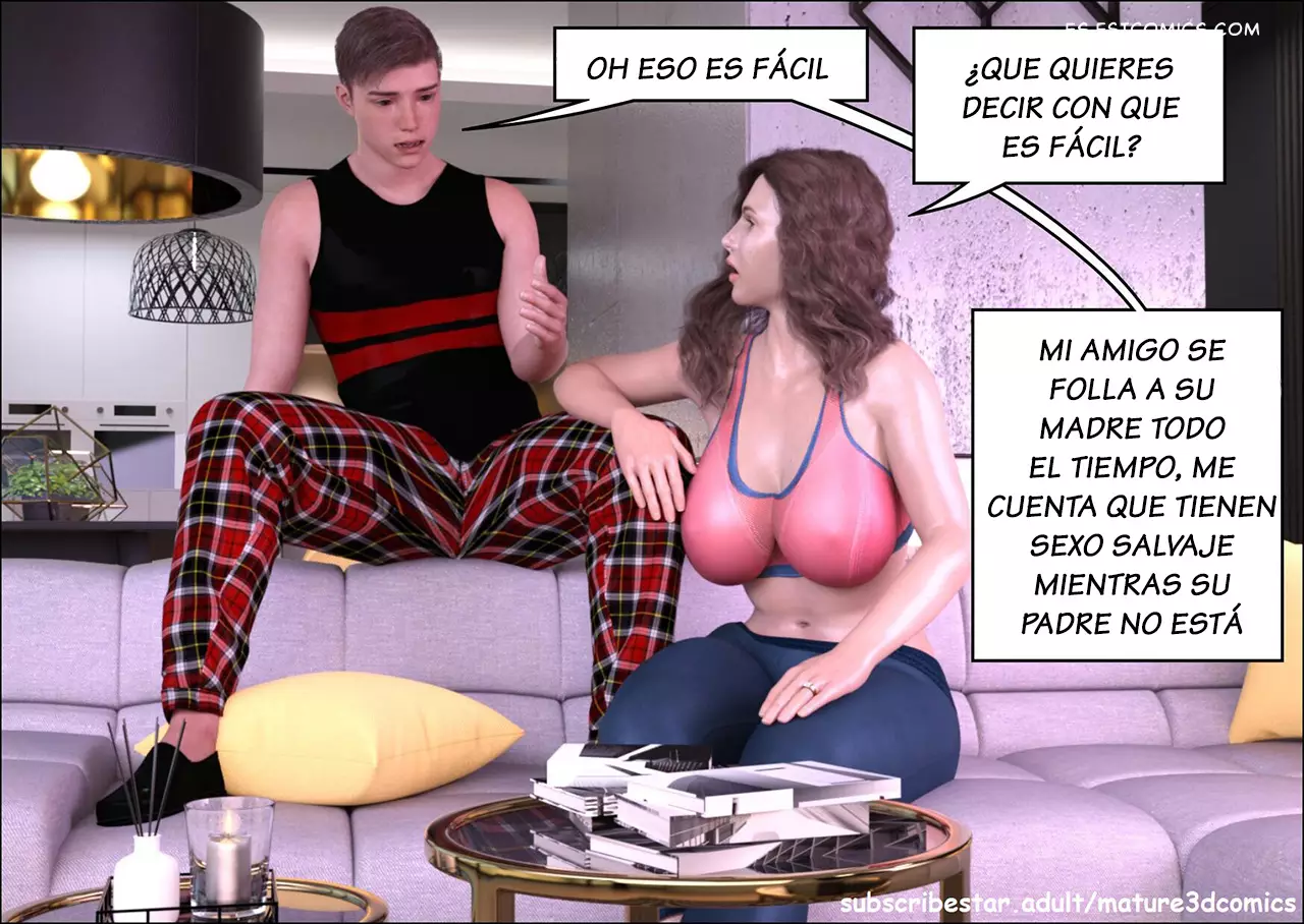 Mother And Son Bond – Mature3DComics - 5 - FSI Comics mother-and-son-bond-mature3dcomics-005