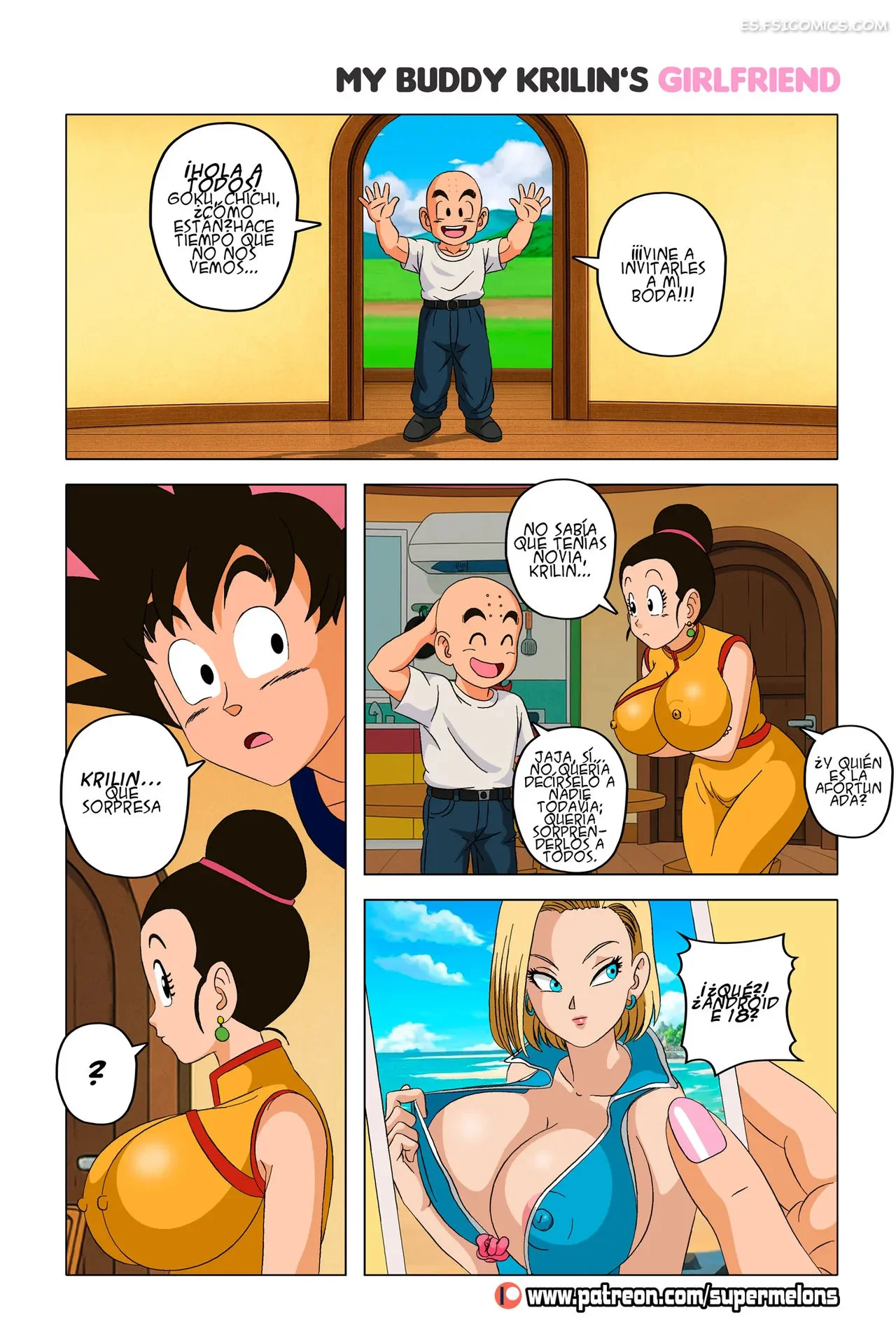 My Buddy Krillins Girlfriend – Super Melons - 2 - FSI Comics my buddy krillins girlfriend super melons 002