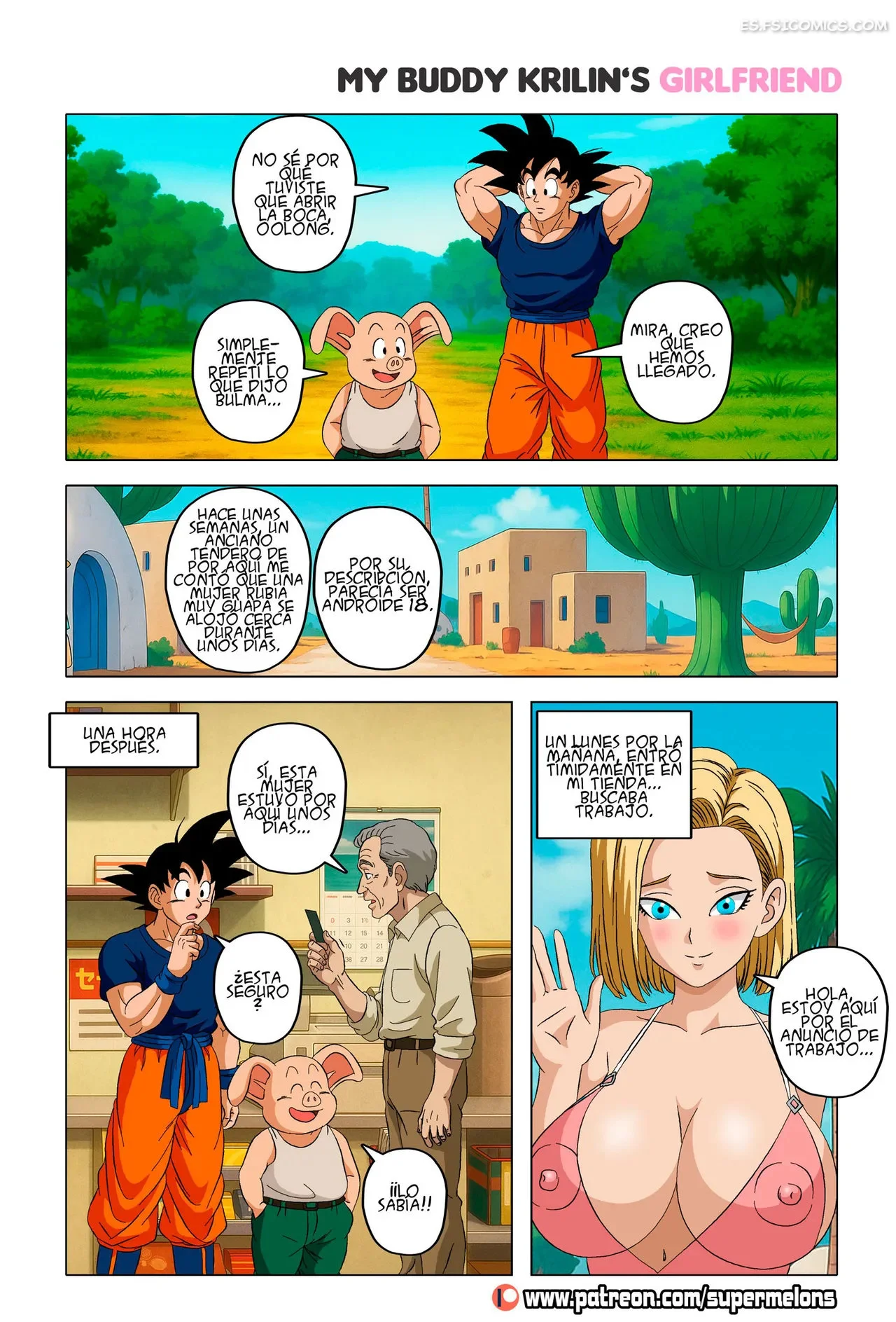 My Buddy Krillins Girlfriend – Super Melons - 6 - FSI Comics my buddy krillins girlfriend super melons 006