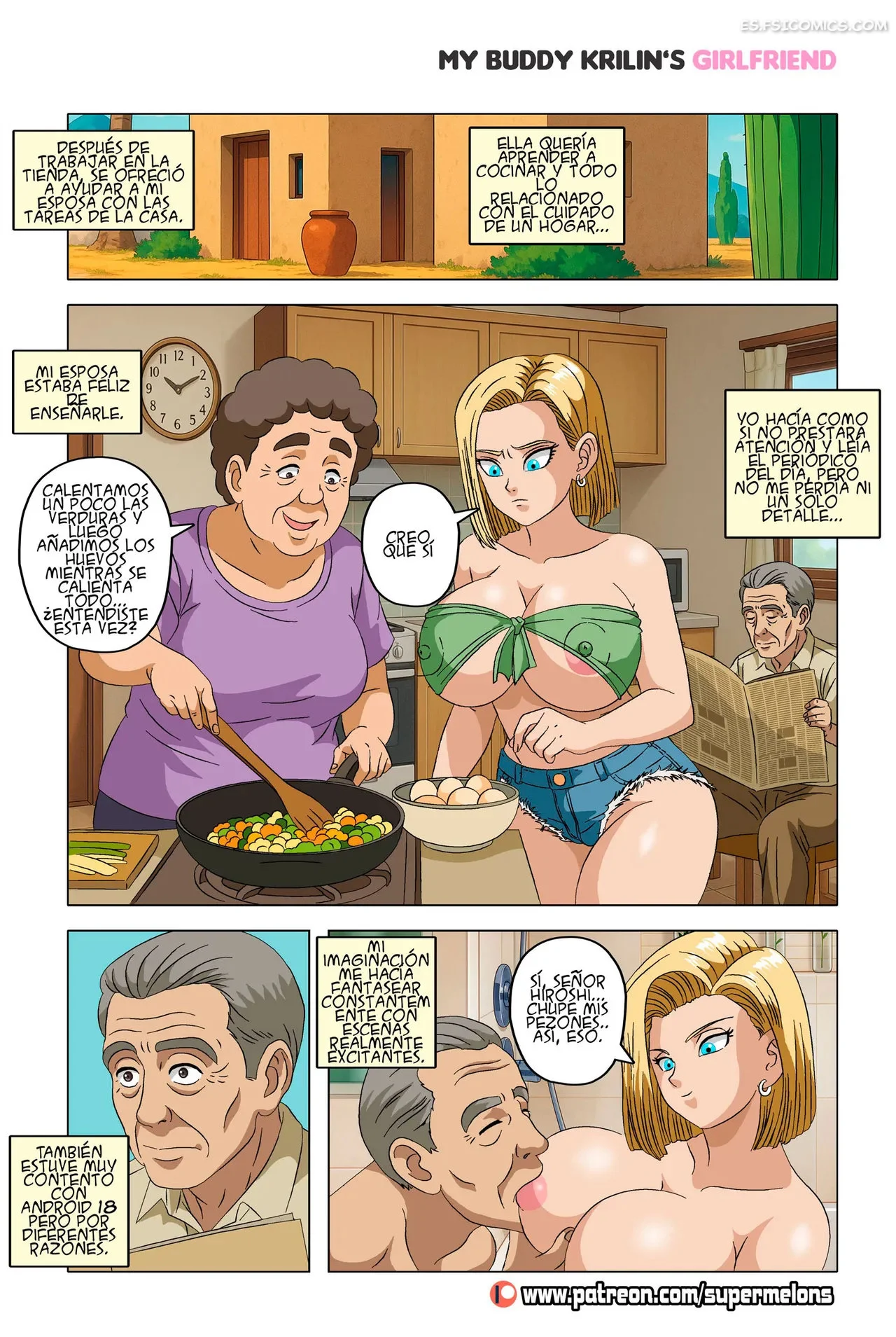 My Buddy Krillins Girlfriend – Super Melons - 10 - FSI Comics my buddy krillins girlfriend super melons 010