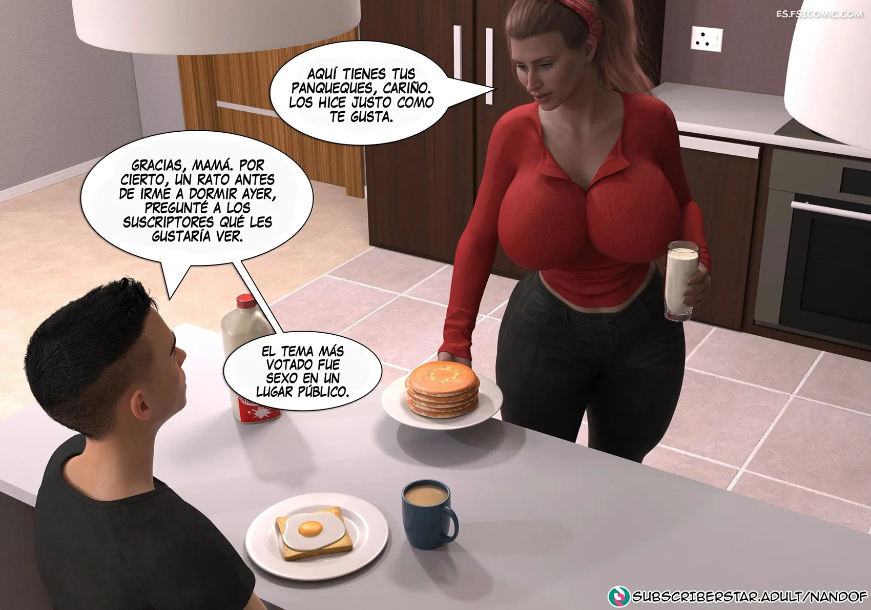 My Mom Is My PornStar Capítulo 9 – NandoF - 3 - FSI Comics my mom is my pornstar capitulo 9 nandof 003