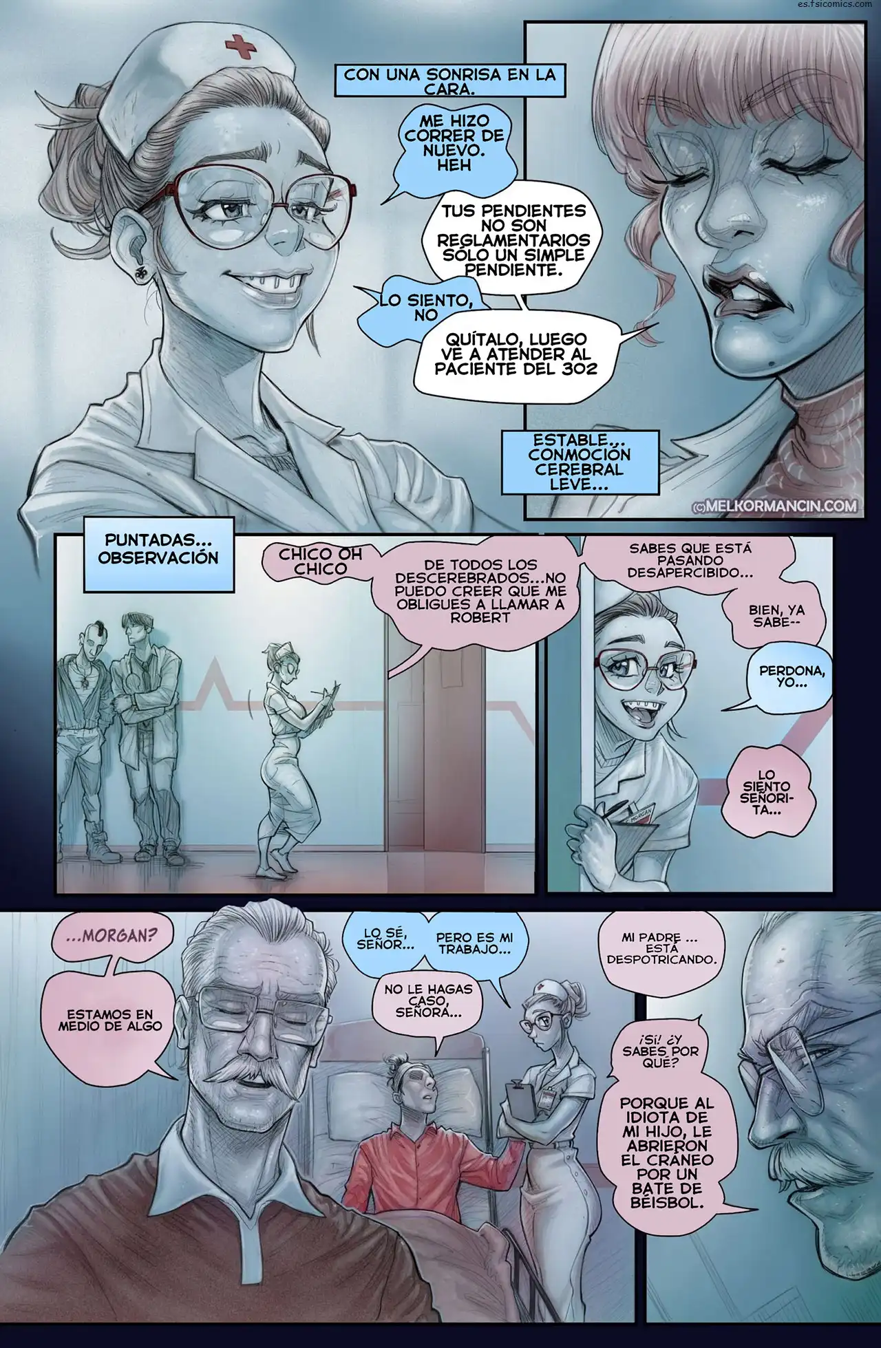 Nurse Morgan - Melkor Mancin - 4 - FSI Comics nurse morgan melkor mancin 004