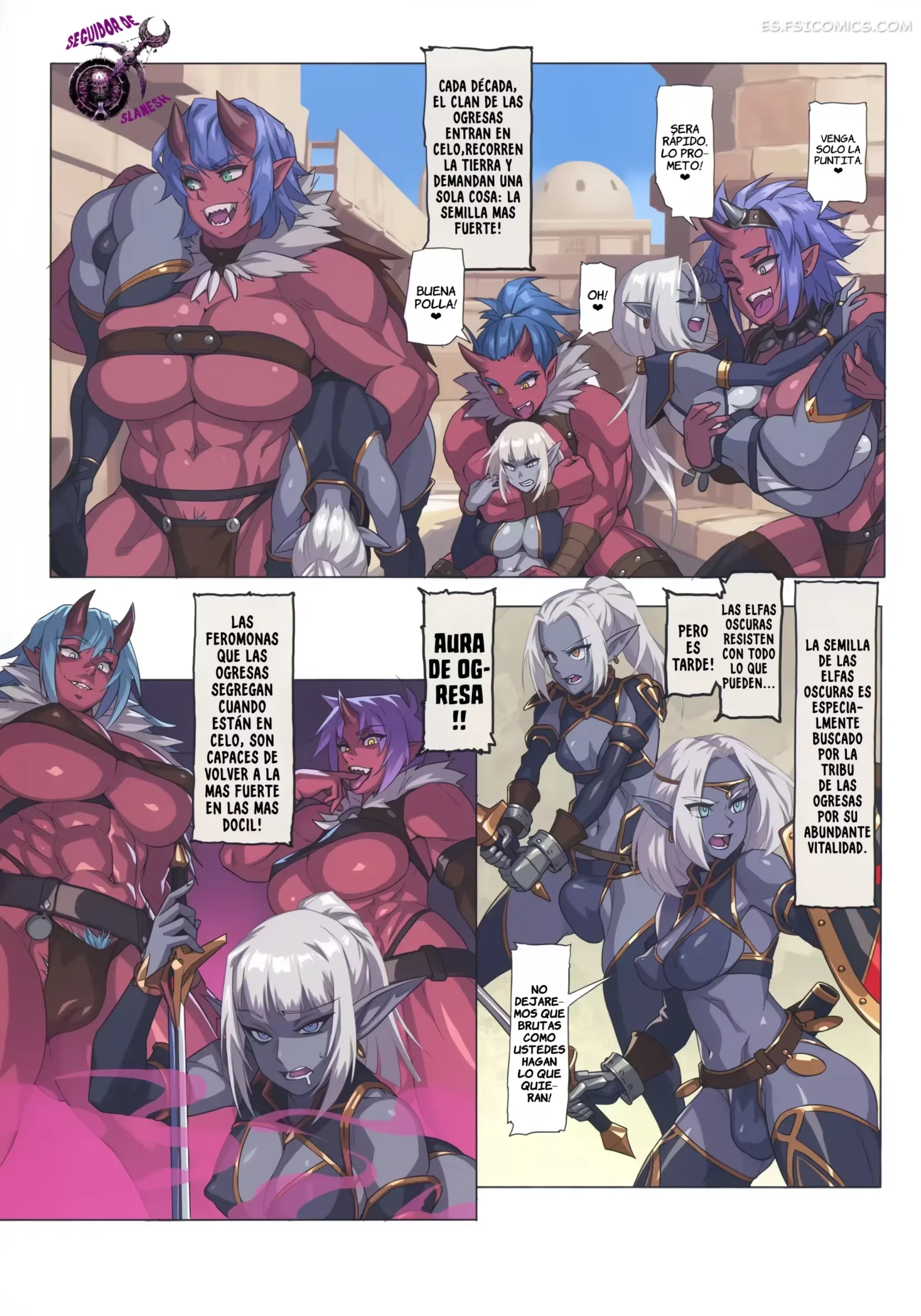 Ogresas Vs Elfas Oscuras Recopilación Plus – Mikoyan - 6 - FSI Comics ogresas vs elfas oscuras recopilacion plus mikoyan 006