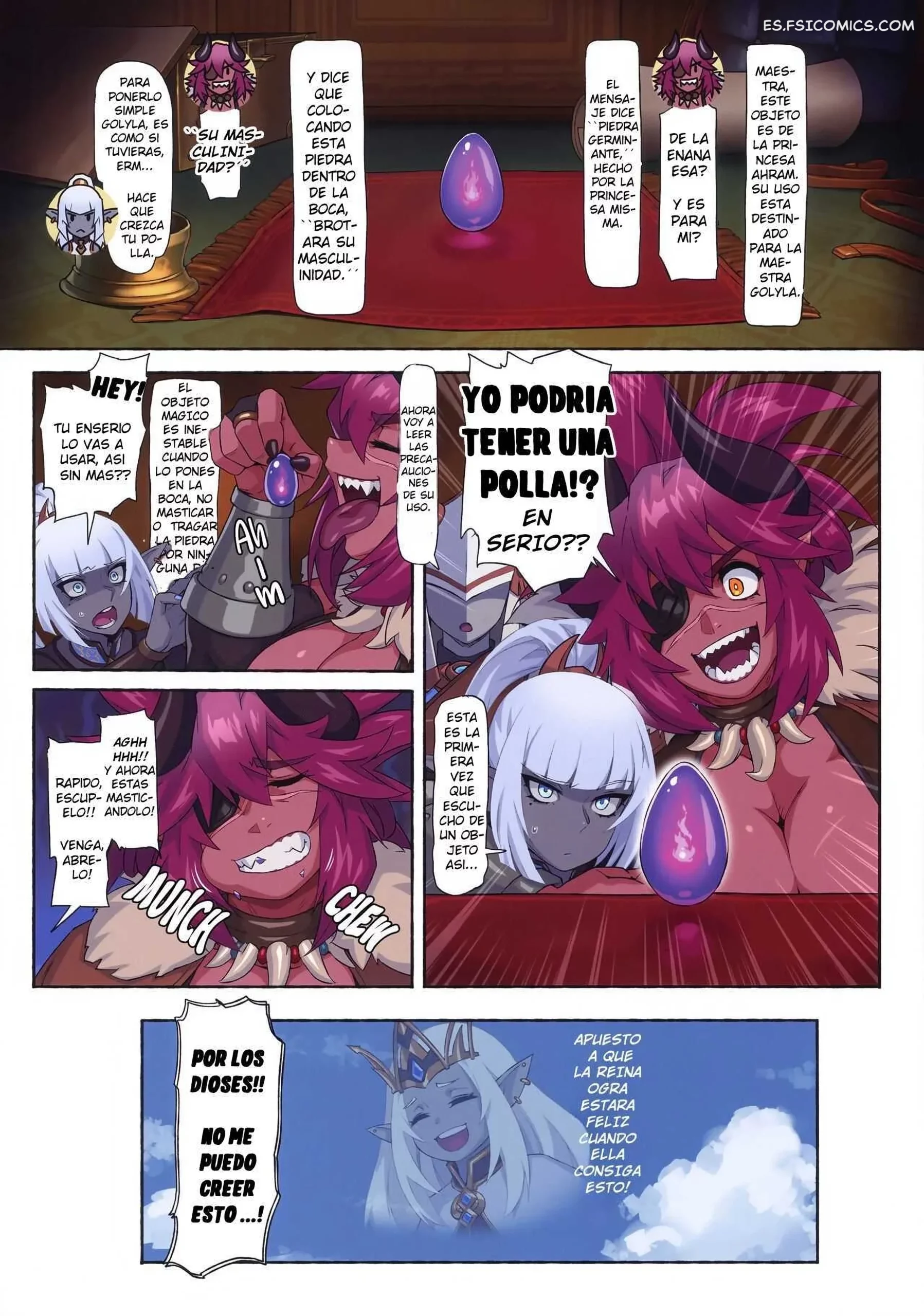 Ogresas Vs Elfas Oscuras Recopilación Plus – Mikoyan - 59 - FSI Comics ogresas vs elfas oscuras recopilacion plus mikoyan 059