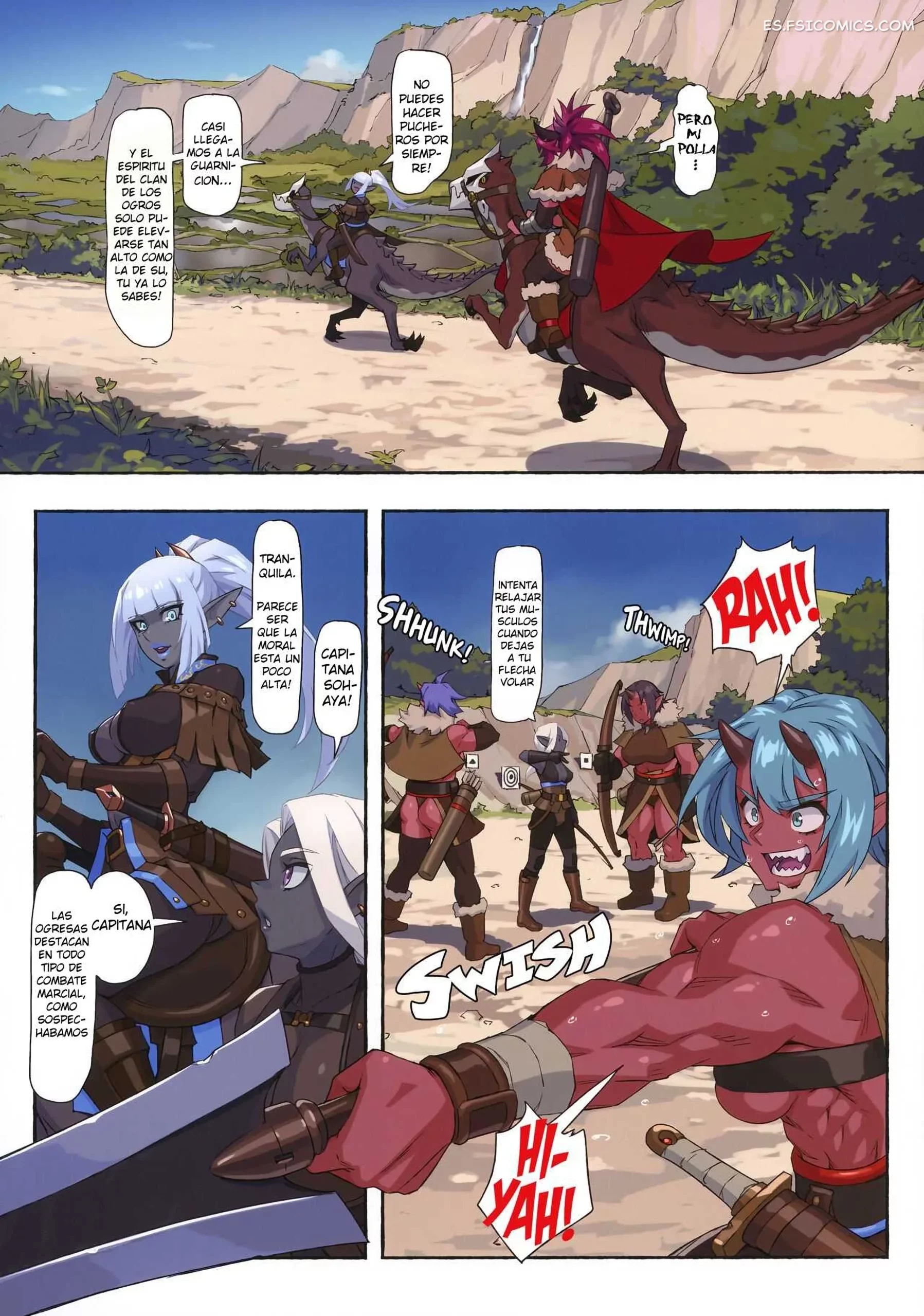 Ogresas Vs Elfas Oscuras Recopilación Plus – Mikoyan - 61 - FSI Comics ogresas vs elfas oscuras recopilacion plus mikoyan 061