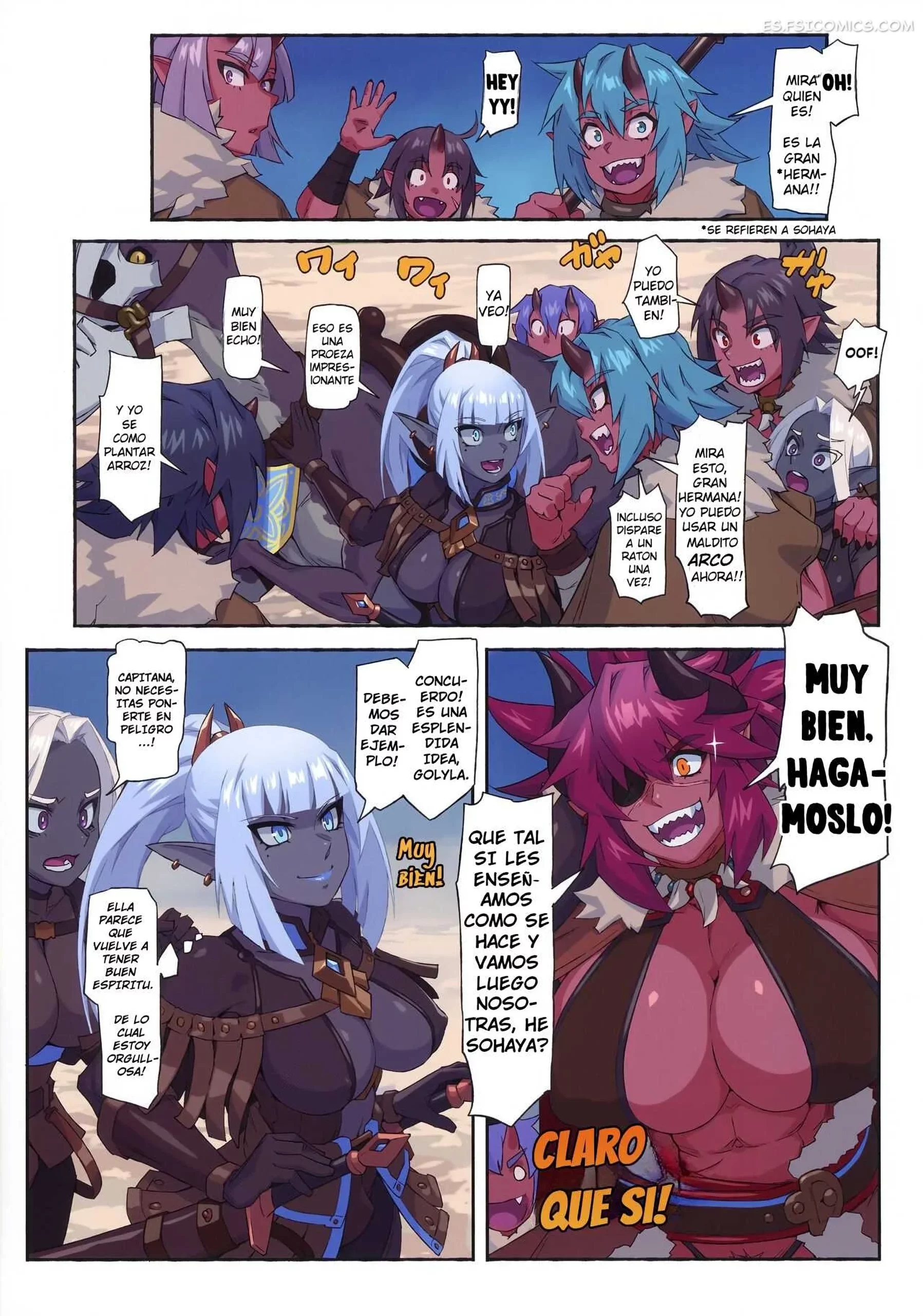 Ogresas Vs Elfas Oscuras Recopilación Plus – Mikoyan - 62 - FSI Comics ogresas vs elfas oscuras recopilacion plus mikoyan 062