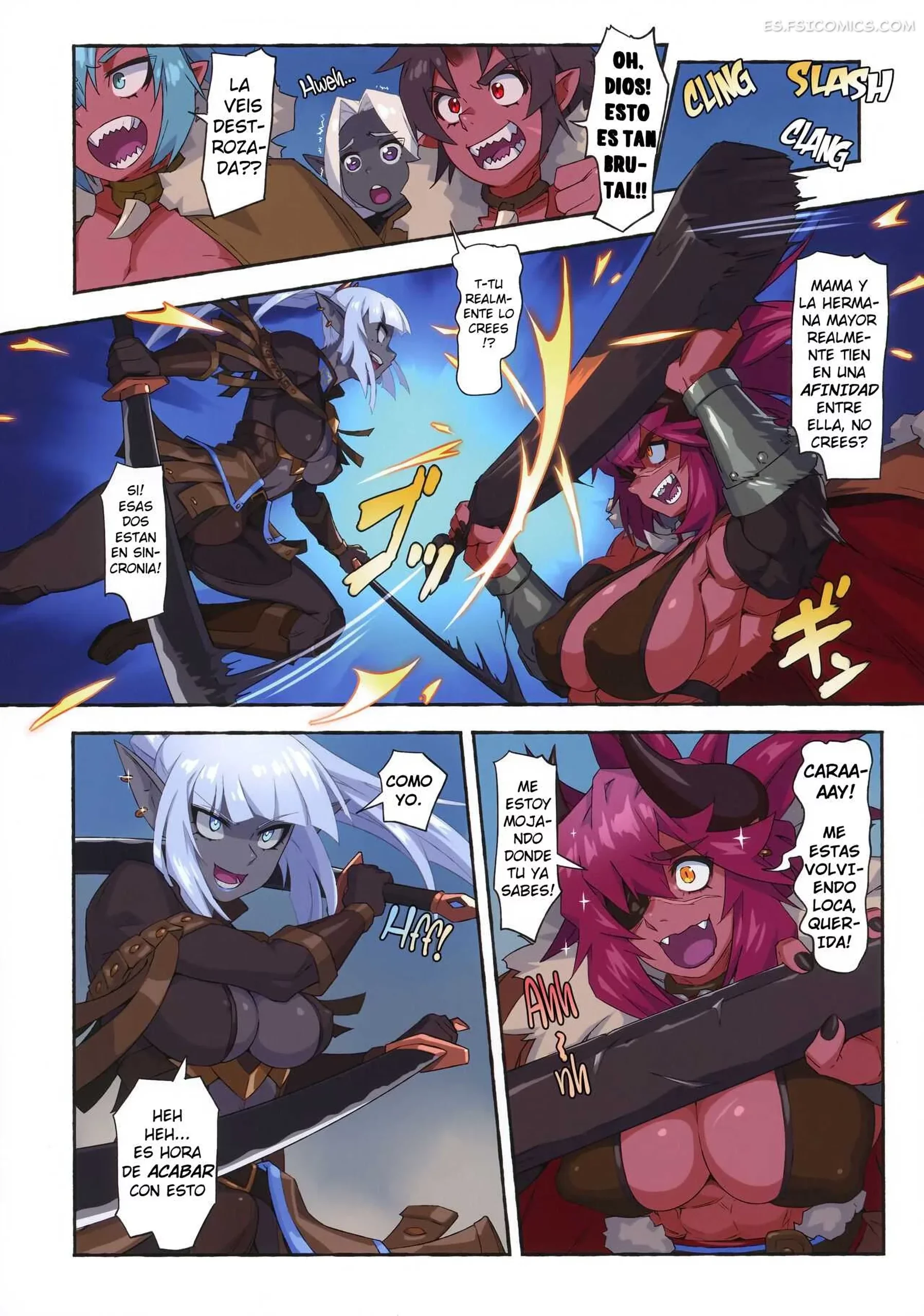 Ogresas Vs Elfas Oscuras Recopilación Plus – Mikoyan - 64 - FSI Comics ogresas vs elfas oscuras recopilacion plus mikoyan 064