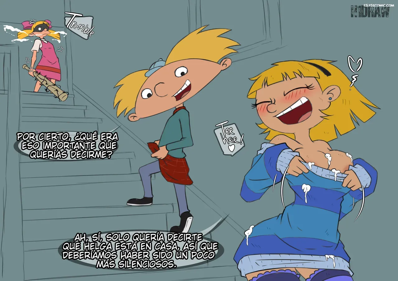 Olga Pataki - Back Door (Hey Arnold) – H1Draw - 4 - FSI Comics olga-pataki-back-door-hey-arnold-h1draw-004