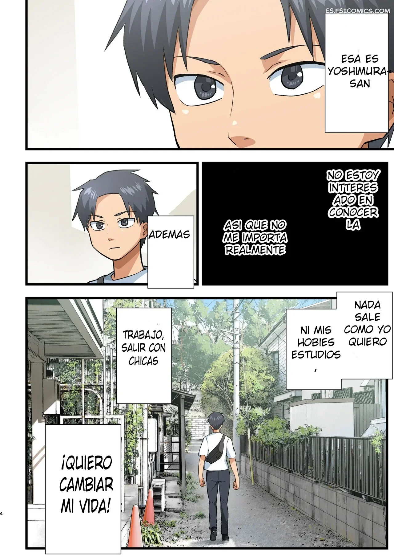 ¡Pelea! ¡Yoshimura-san! - Hombre Con Pene Erecto en Espera – Toilet Komoru - 3 - FSI Comics pelea yoshimura san hombre con pene erecto en espera toilet komoru 003