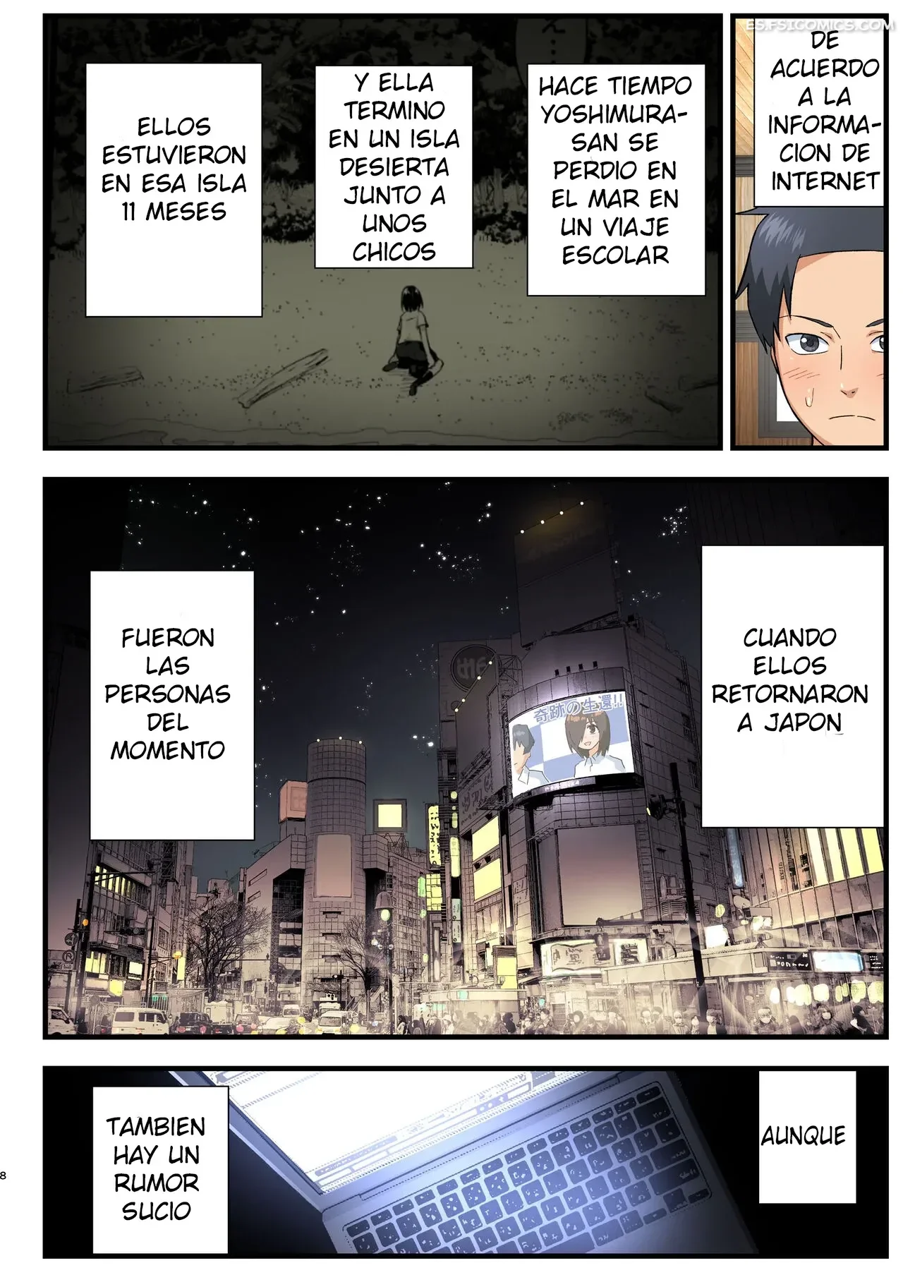 ¡Pelea! ¡Yoshimura-san! - Hombre Con Pene Erecto en Espera – Toilet Komoru - 7 - FSI Comics pelea yoshimura san hombre con pene erecto en espera toilet komoru 007