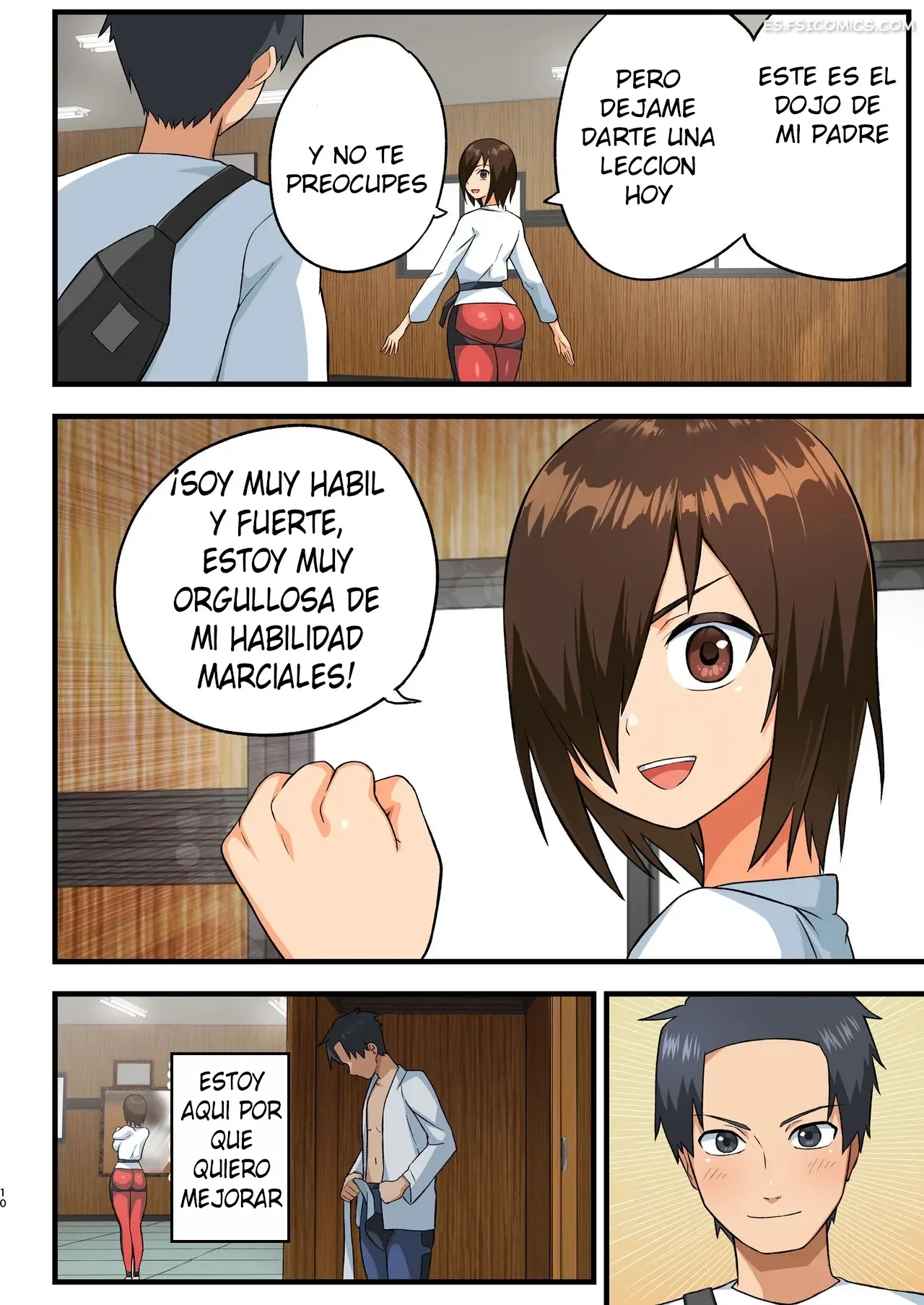 ¡Pelea! ¡Yoshimura-san! - Hombre Con Pene Erecto en Espera – Toilet Komoru - 9 - FSI Comics pelea yoshimura san hombre con pene erecto en espera toilet komoru 009