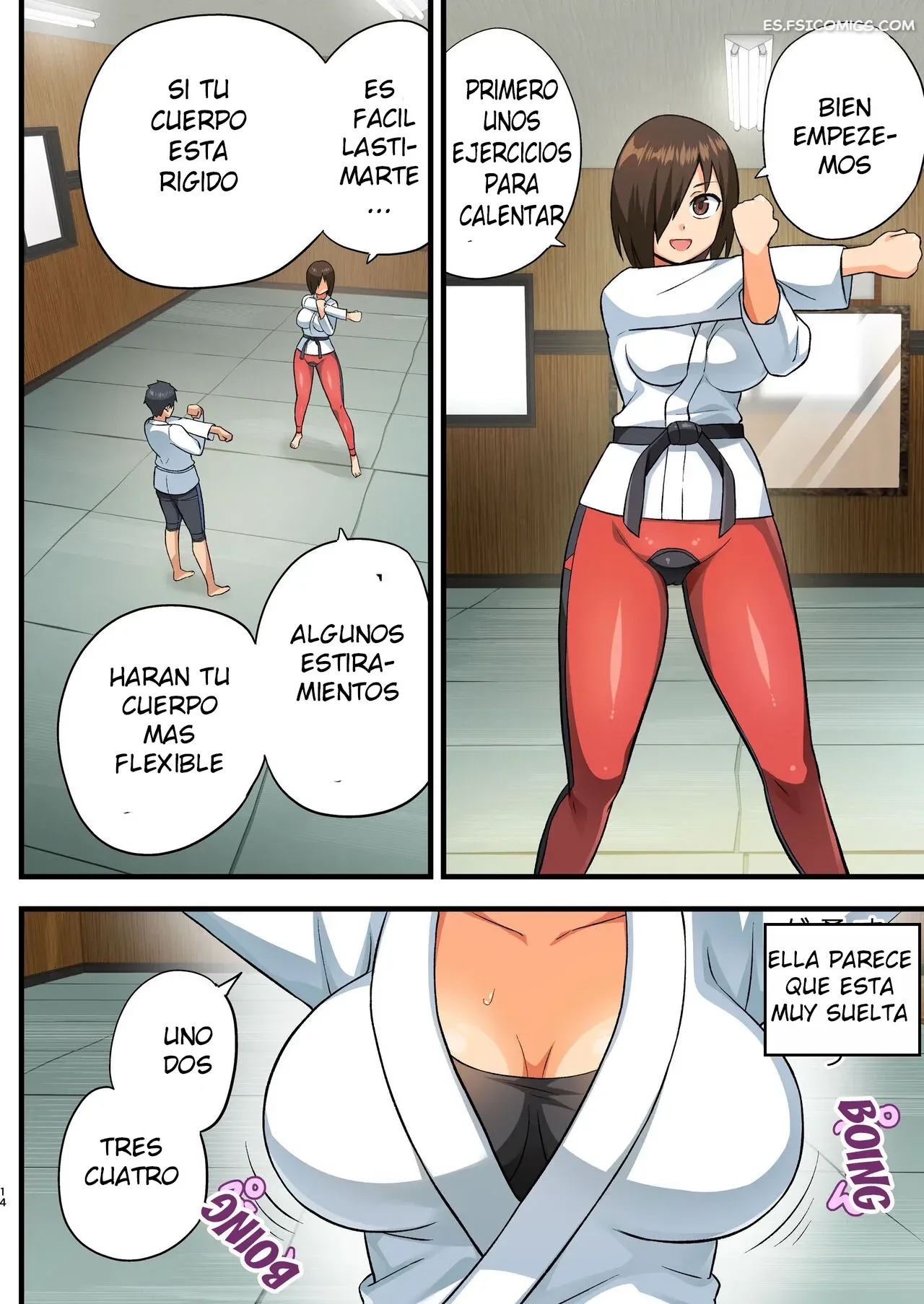 ¡Pelea! ¡Yoshimura-san! - Hombre Con Pene Erecto en Espera – Toilet Komoru - 13 - FSI Comics pelea yoshimura san hombre con pene erecto en espera toilet komoru 013