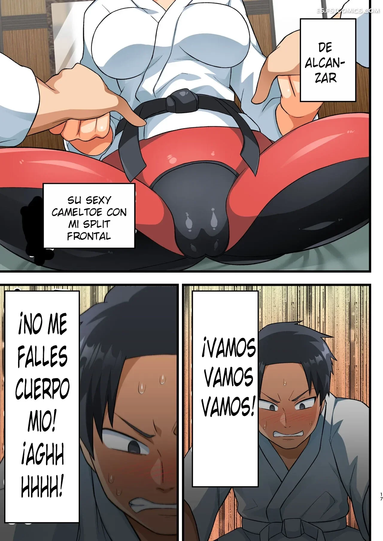 ¡Pelea! ¡Yoshimura-san! - Hombre Con Pene Erecto en Espera – Toilet Komoru - 16 - FSI Comics pelea yoshimura san hombre con pene erecto en espera toilet komoru 016