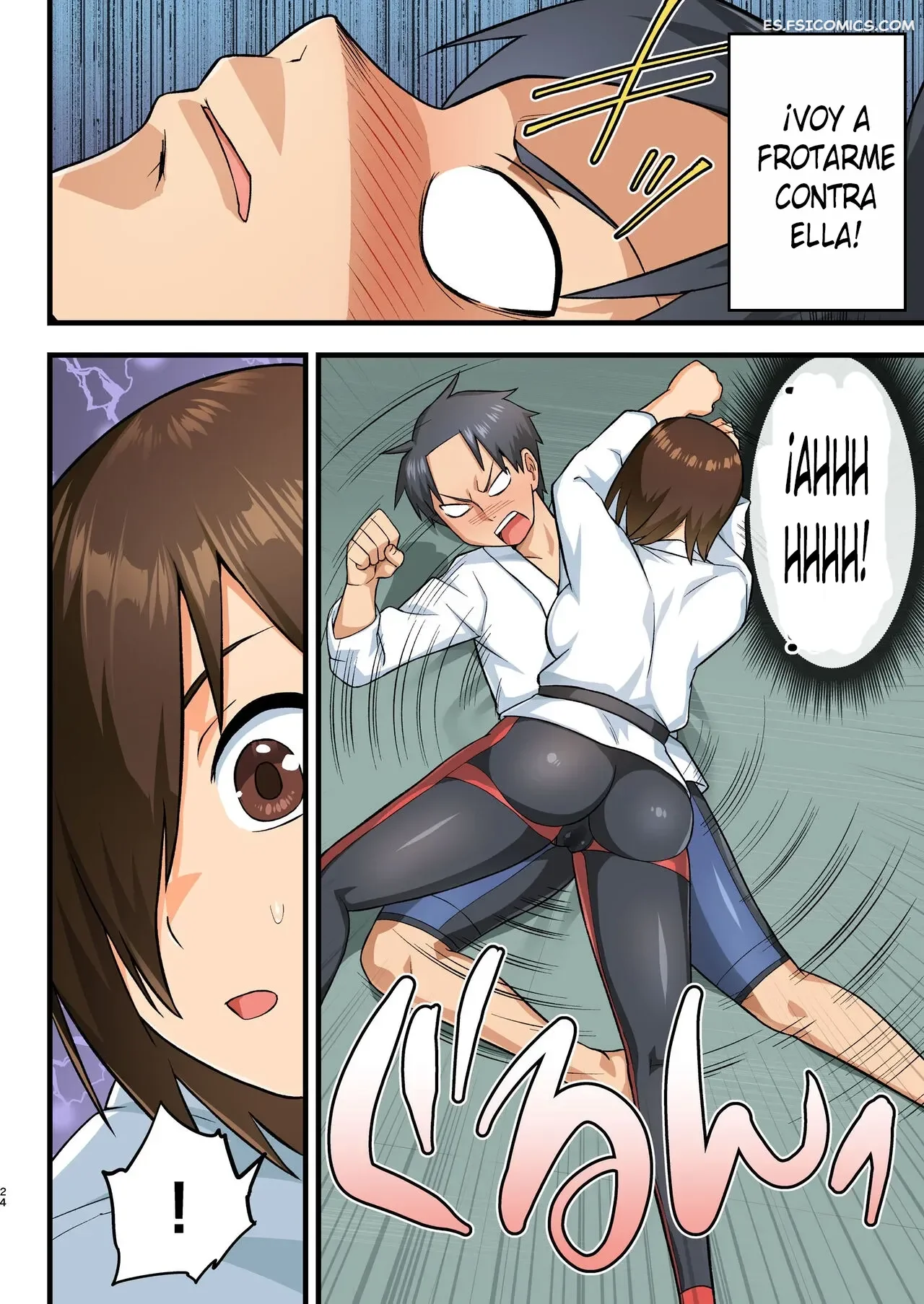 ¡Pelea! ¡Yoshimura-san! - Hombre Con Pene Erecto en Espera – Toilet Komoru - 23 - FSI Comics pelea yoshimura san hombre con pene erecto en espera toilet komoru 023