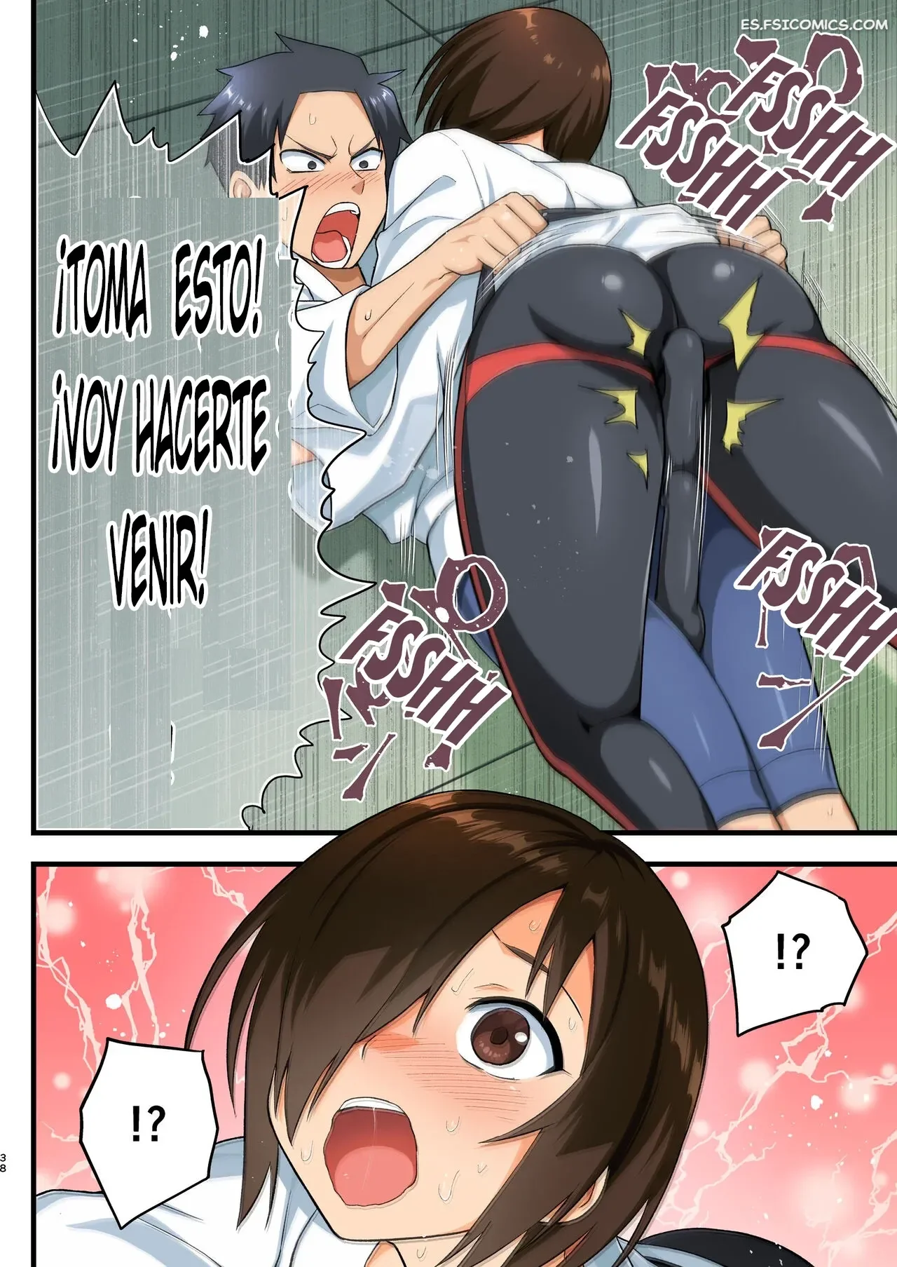 ¡Pelea! ¡Yoshimura-san! - Hombre Con Pene Erecto en Espera – Toilet Komoru - 37 - FSI Comics pelea yoshimura san hombre con pene erecto en espera toilet komoru 037