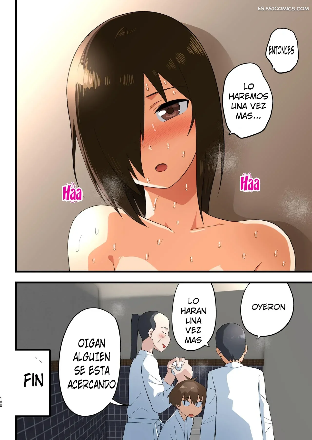 ¡Pelea! ¡Yoshimura-san! - Hombre Con Pene Erecto en Espera – Toilet Komoru - 99 - FSI Comics pelea yoshimura san hombre con pene erecto en espera toilet komoru 099