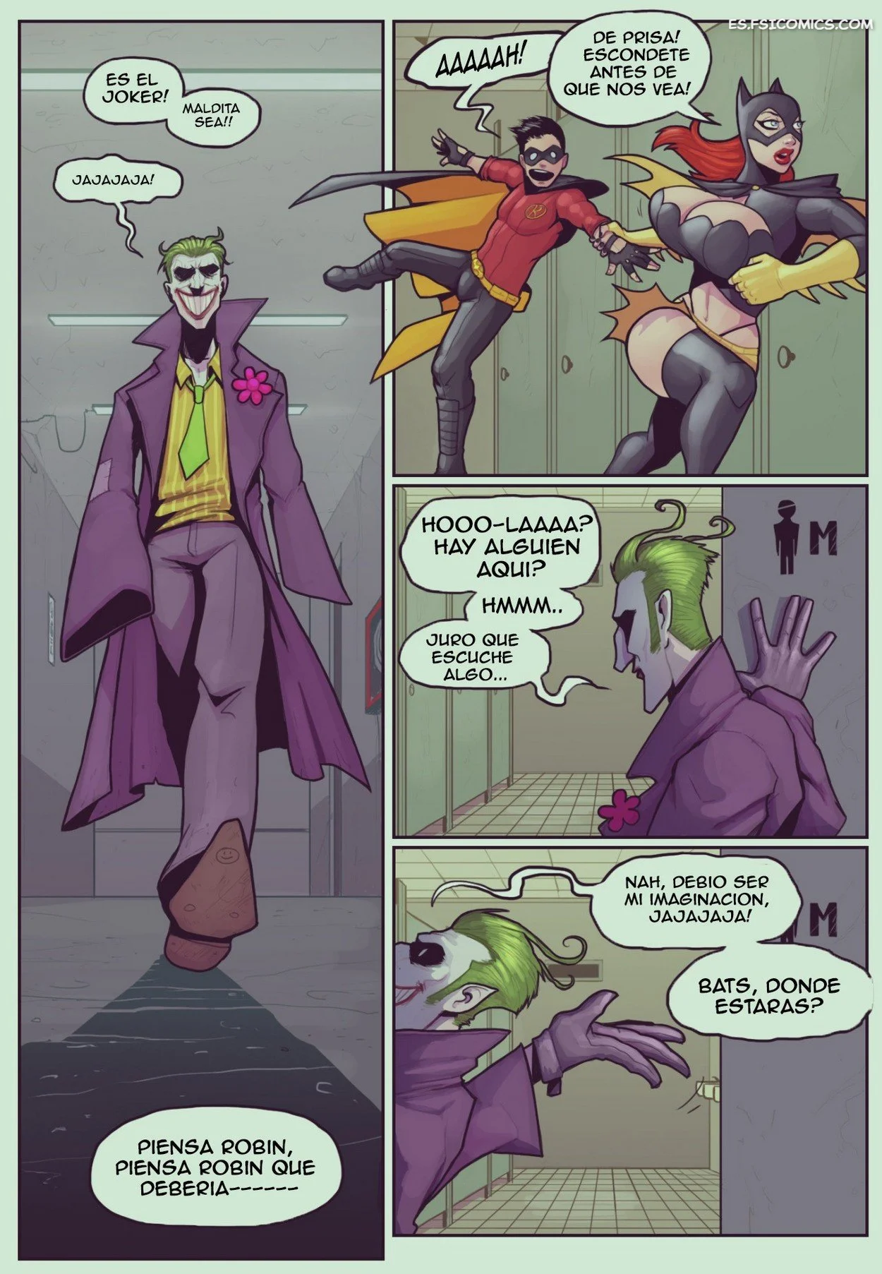 Ruined Gotham: Batgirl Loves Robin – DevilHS - 4 - FSI Comics ruined gotham batgirl loves robin devilhs 004