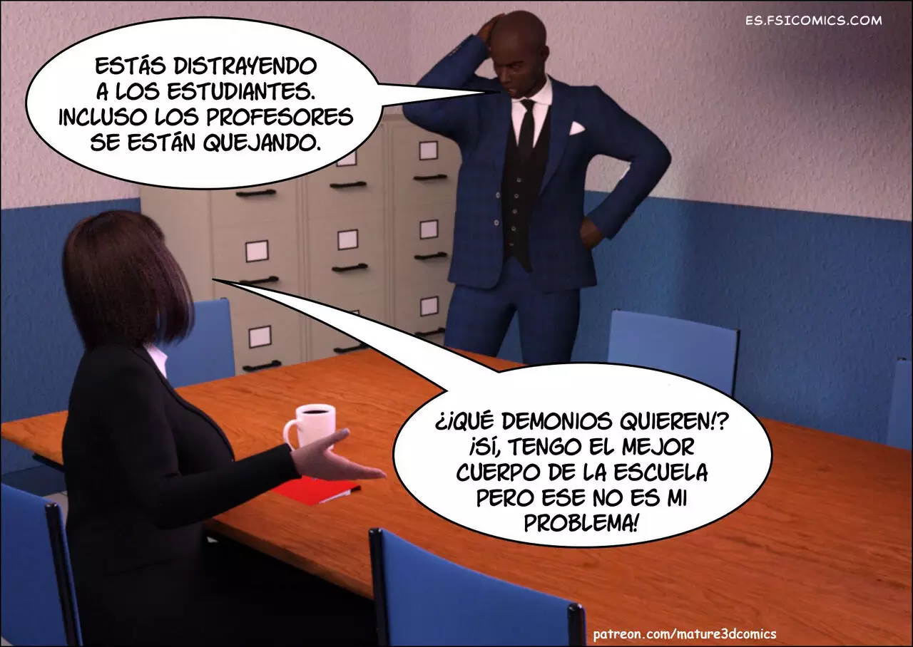 Sexy Teacher – Mature3DComics - 1 - FSI Comics sexy-teacher-mature3dcomics-001