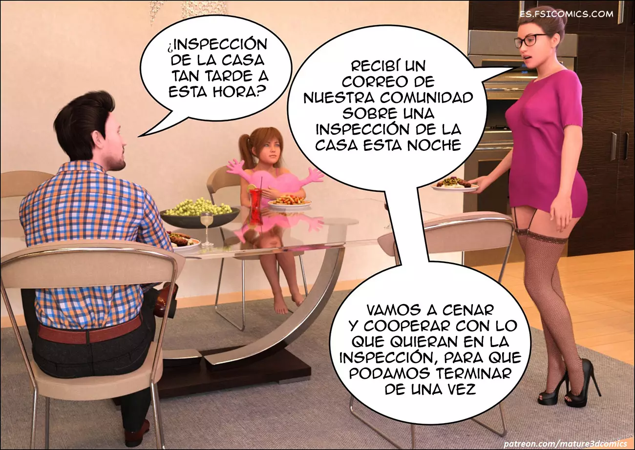 Slut Wife Gangbang Capítulo 1 – Mature3DComics - 1 - FSI Comics slut-wife-gangbang-capítulo-1-mature3dcomics-001