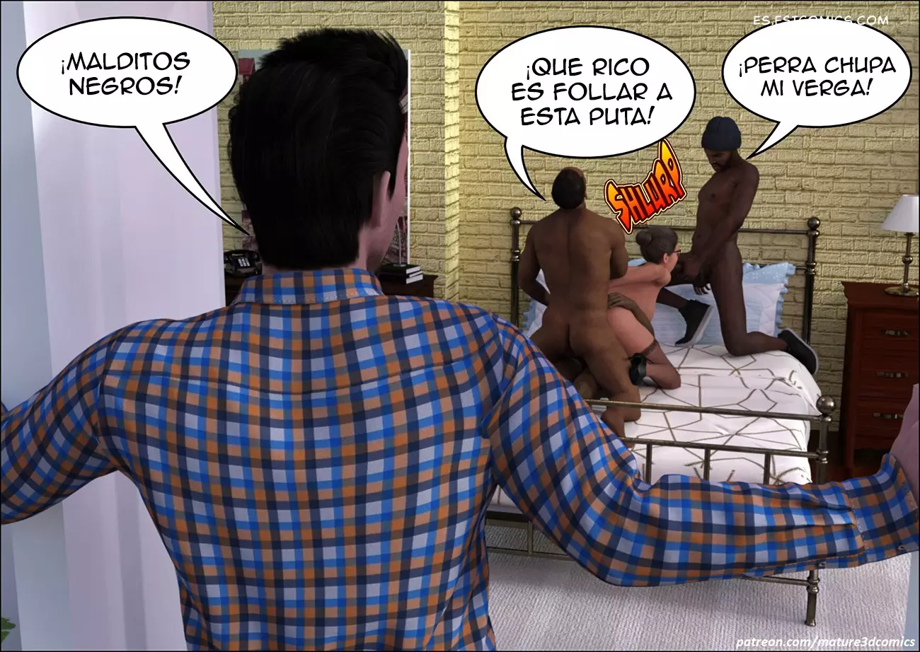Slut Wife Gangbang Capítulo 1 – Mature3DComics - 7 - FSI Comics slut-wife-gangbang-capítulo-1-mature3dcomics-007