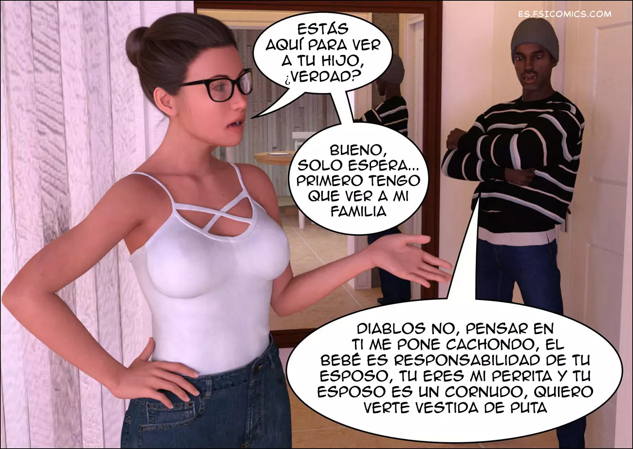 Slut Wife Gangbang Capítulo 2 – Mature3DComics - 7 - FSI Comics slut-wife-gangbang-capítulo-2-mature3dcomics-007