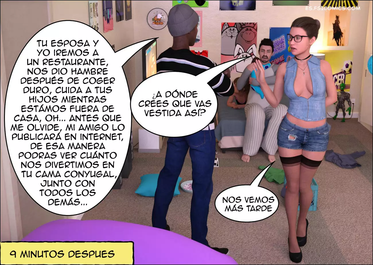 Slut Wife Gangbang Capítulo 2 – Mature3DComics - 21 - FSI Comics slut-wife-gangbang-capítulo-2-mature3dcomics-021