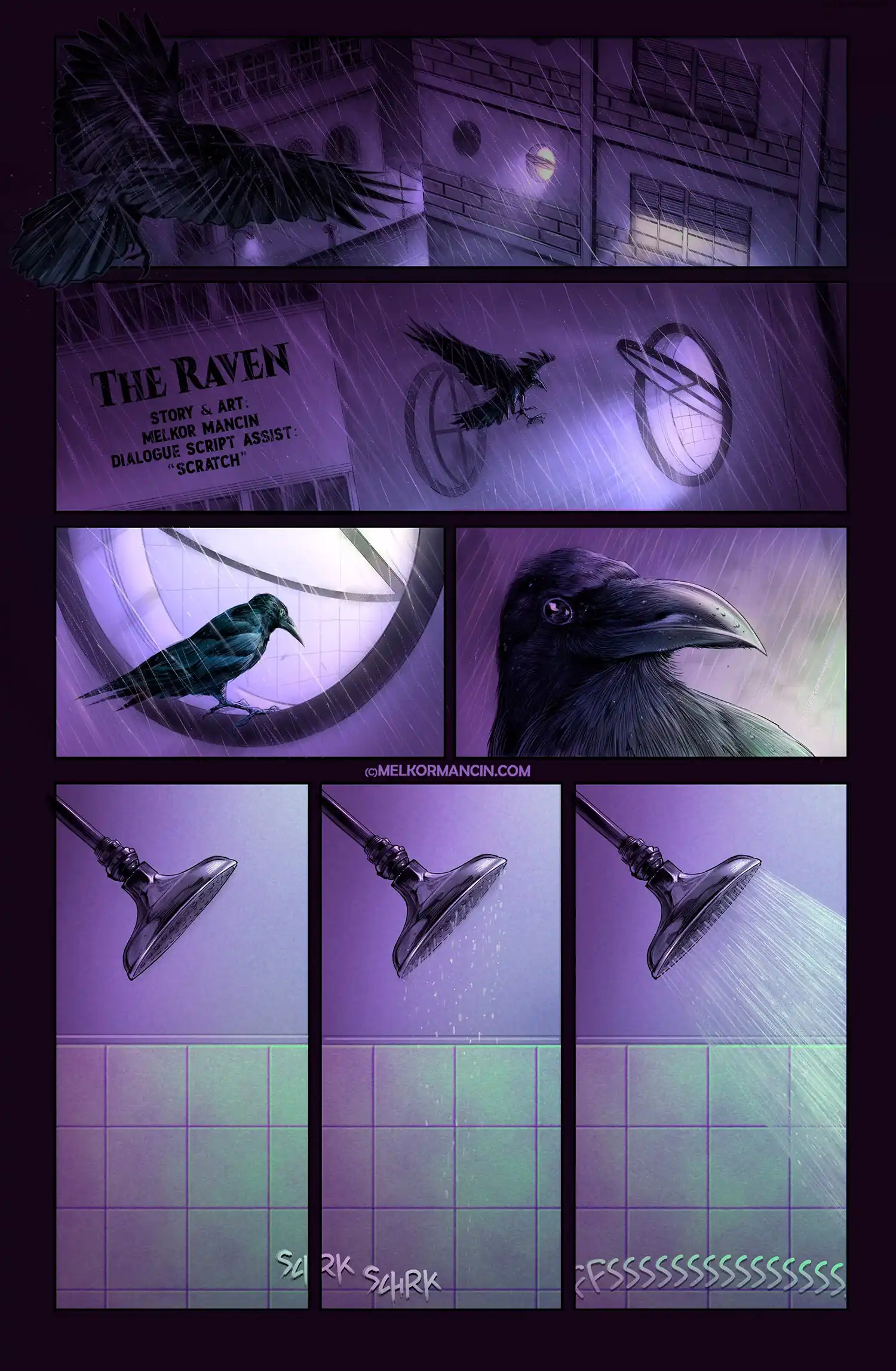 The Raven - Melkor Mancin - 2 - FSI Comics the raven melkor mancin 002