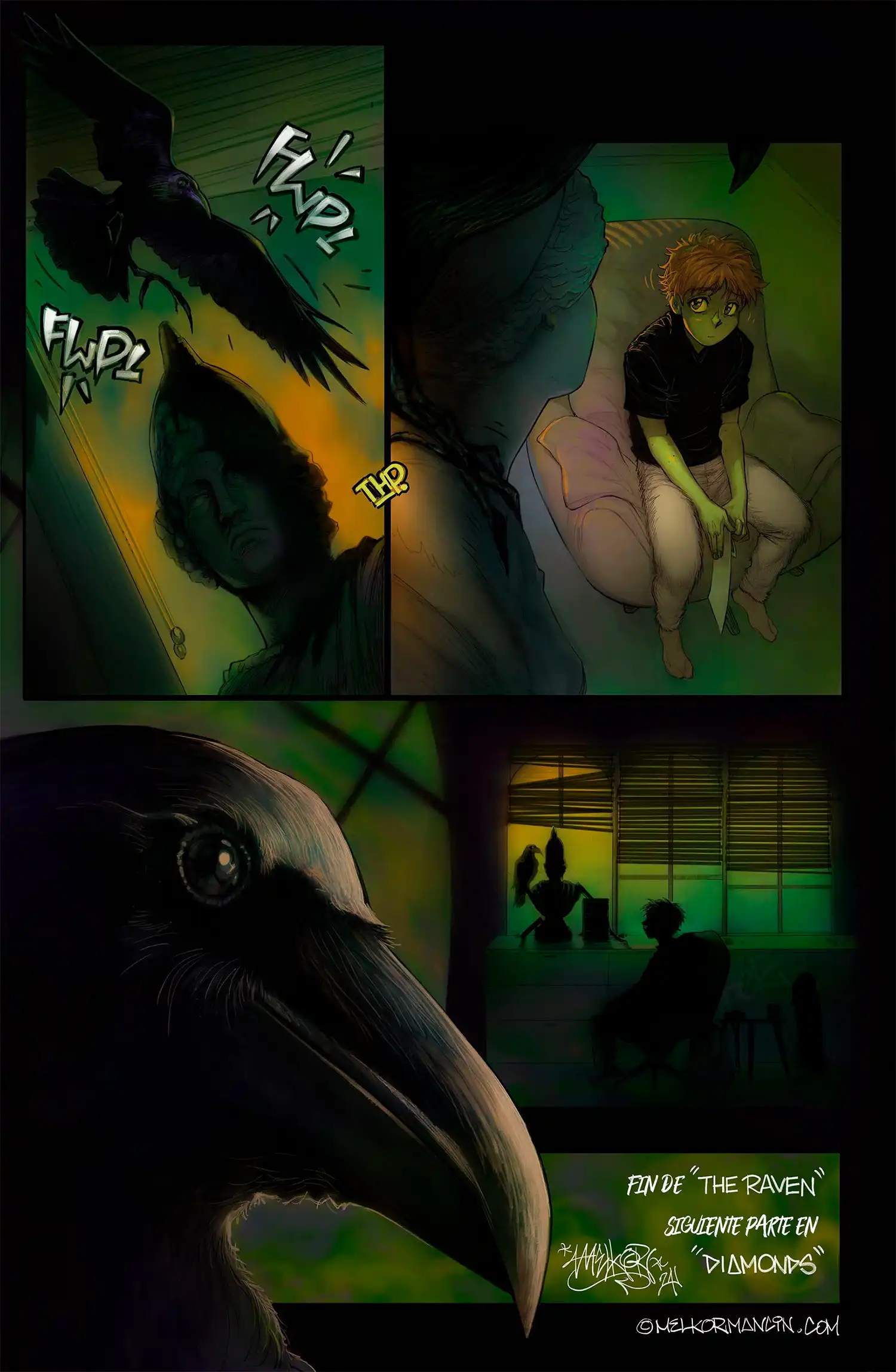 The Raven - Melkor Mancin - 28 - FSI Comics the raven melkor mancin 028