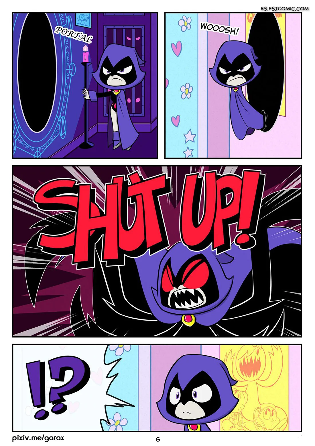 Un Ala De Ayuda (Teen Titans Go) – Garabatoz - 3 - FSI Comics un ala de ayuda teen titans go garabatoz 003