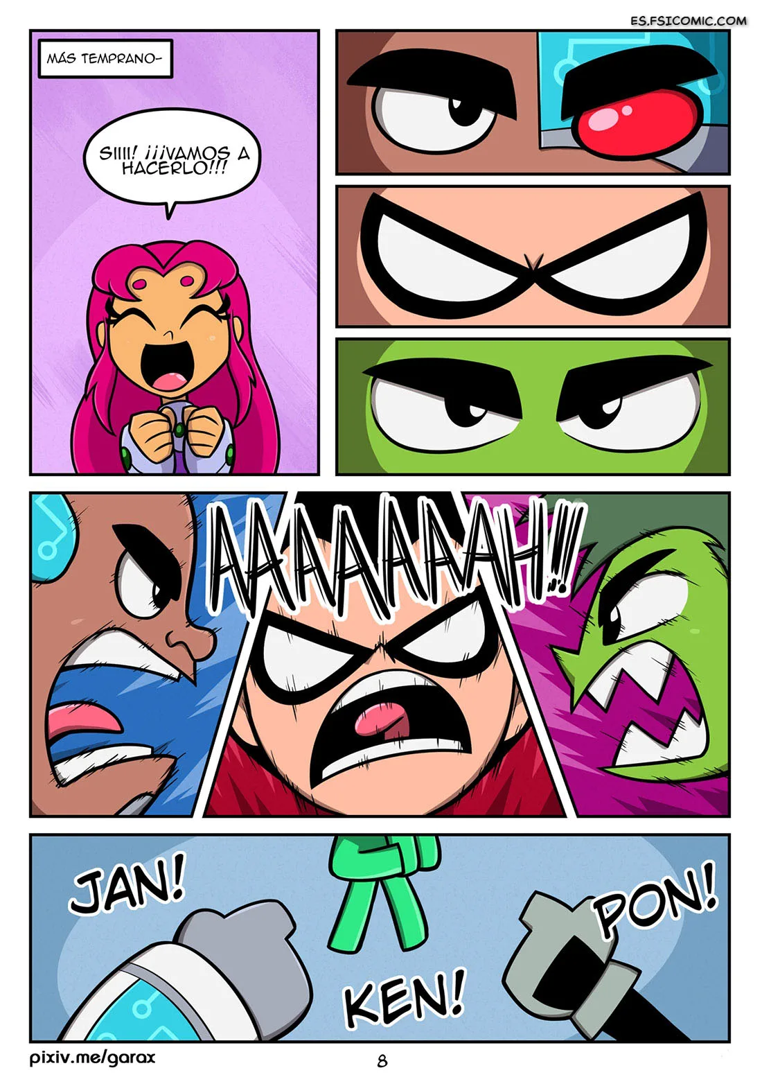 Un Ala De Ayuda (Teen Titans Go) – Garabatoz - 5 - FSI Comics un ala de ayuda teen titans go garabatoz 005