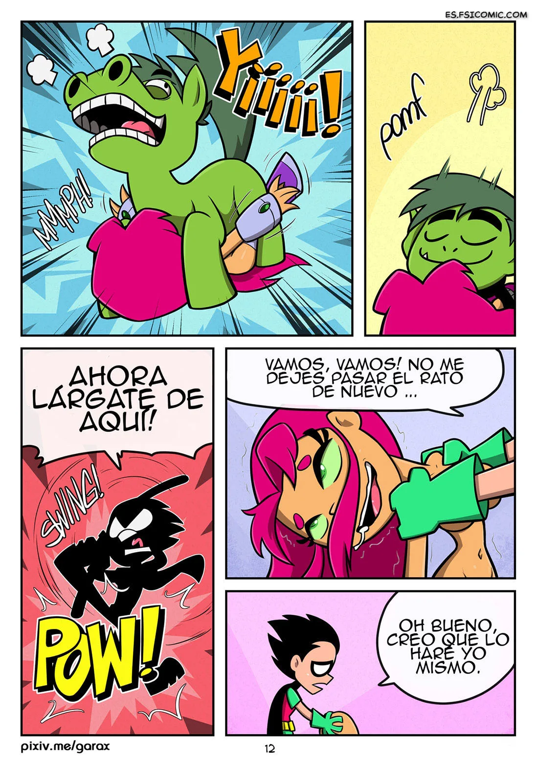 Un Ala De Ayuda (Teen Titans Go) – Garabatoz - 9 - FSI Comics un ala de ayuda teen titans go garabatoz 009