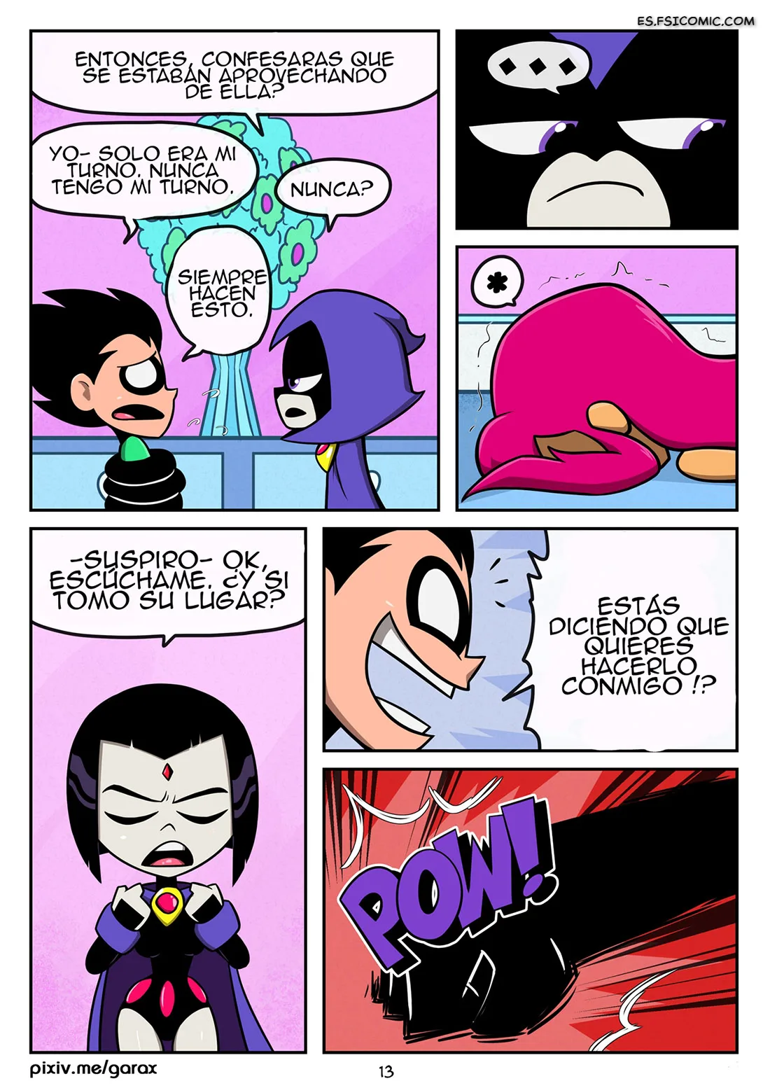 Un Ala De Ayuda (Teen Titans Go) – Garabatoz - 10 - FSI Comics un ala de ayuda teen titans go garabatoz 010