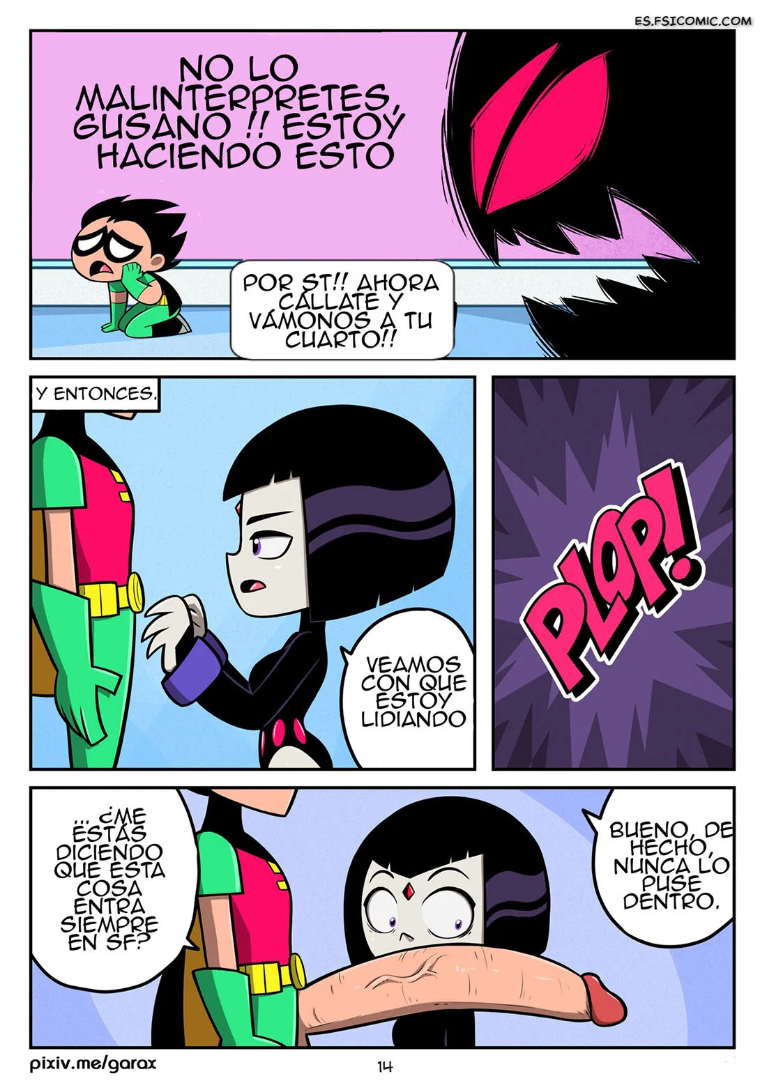 Un Ala De Ayuda (Teen Titans Go) – Garabatoz - 11 - FSI Comics un ala de ayuda teen titans go garabatoz 011