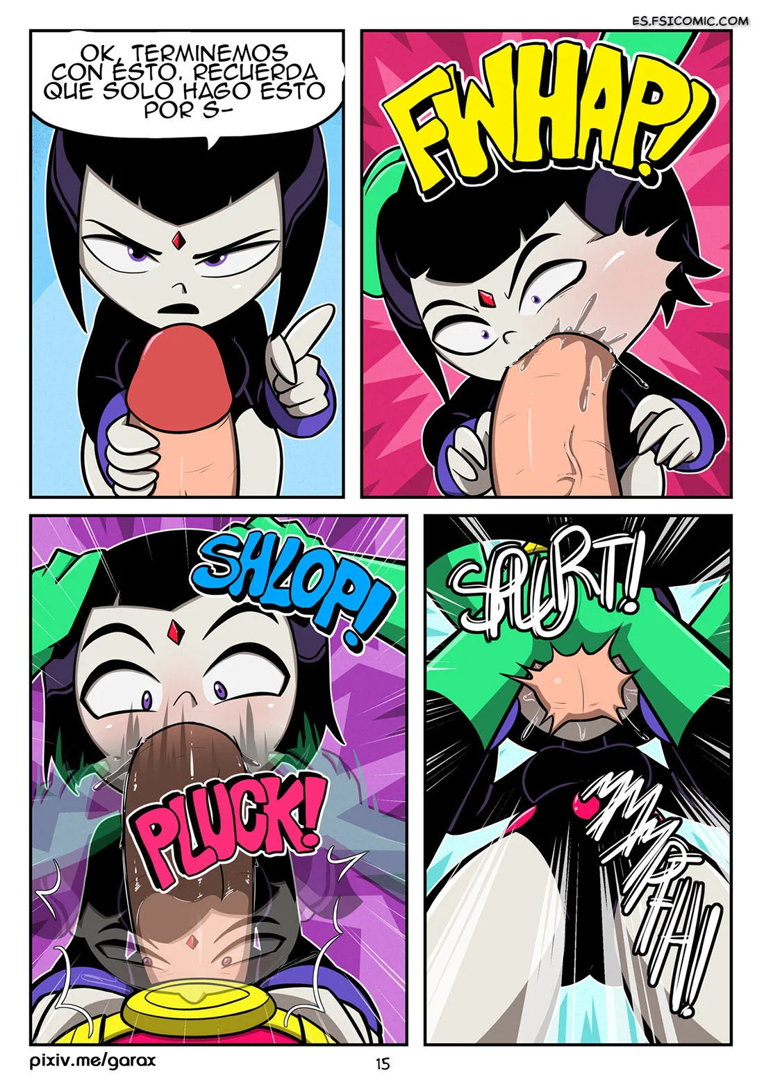 Un Ala De Ayuda (Teen Titans Go) – Garabatoz - 12 - FSI Comics un ala de ayuda teen titans go garabatoz 012